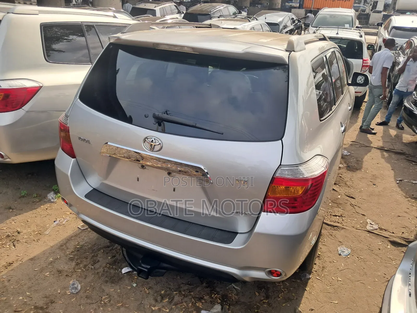 Toyota Highlander Sport 2009 Silver