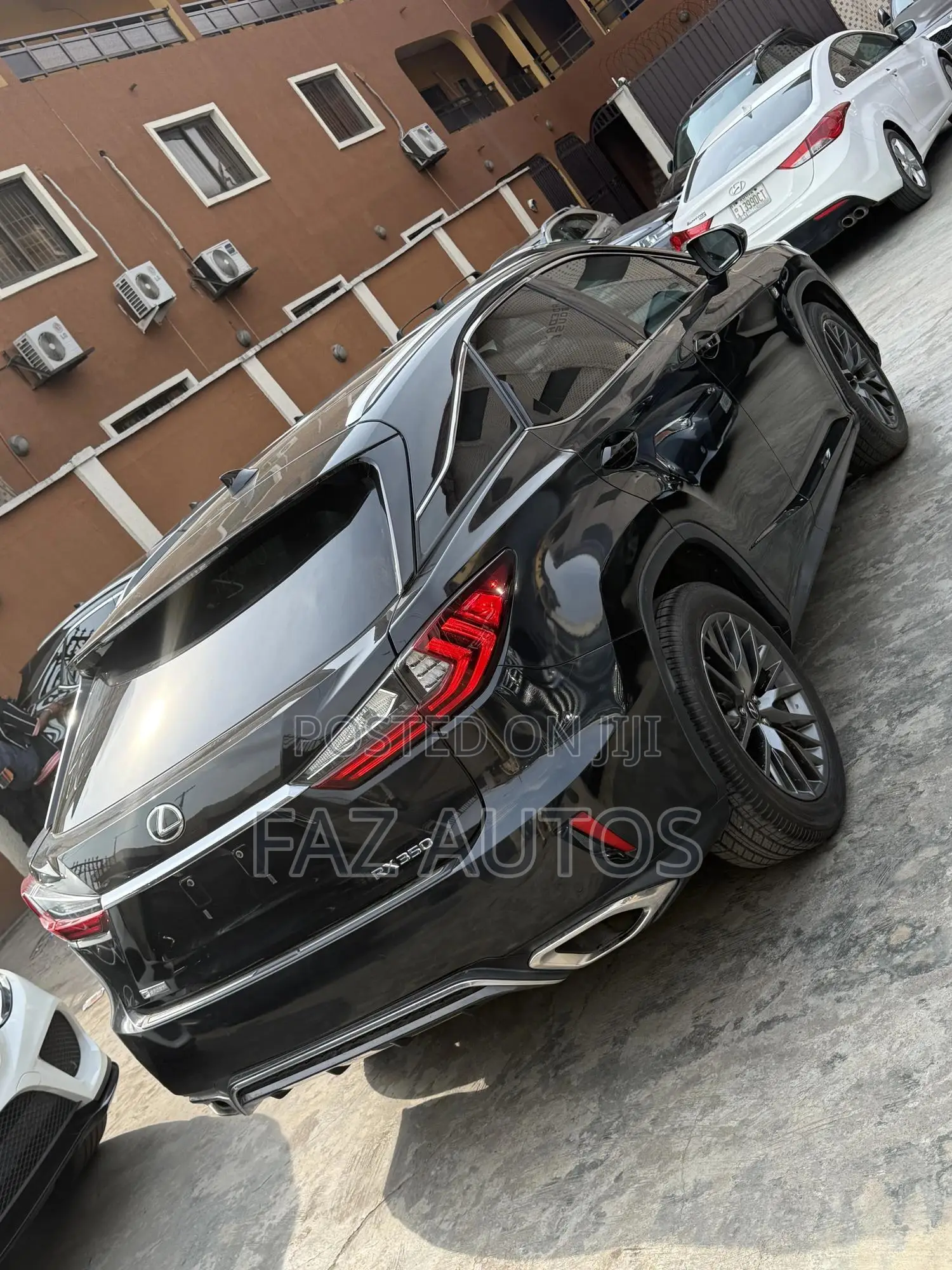 Lexus RX 350 F Sport AWD 2017 Black