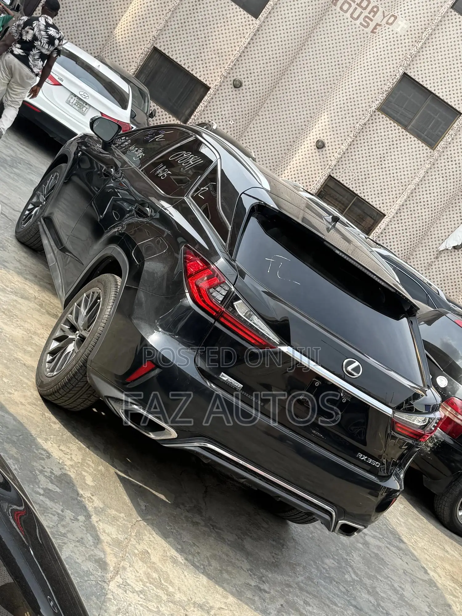 Lexus RX 350 F Sport AWD 2017 Black