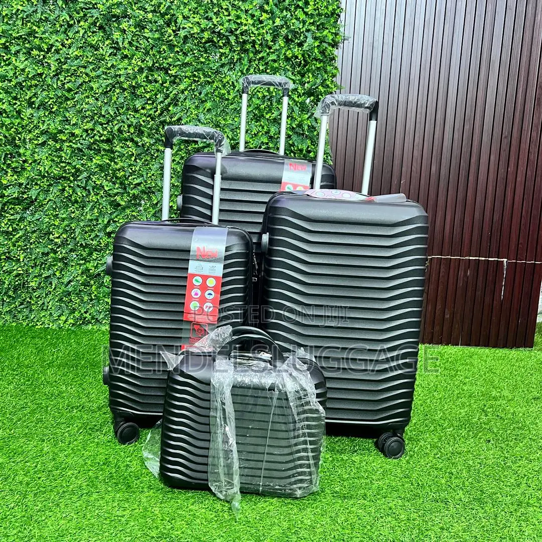 Title: Pink 3-in-1 Hard Case Travel Luggage Set