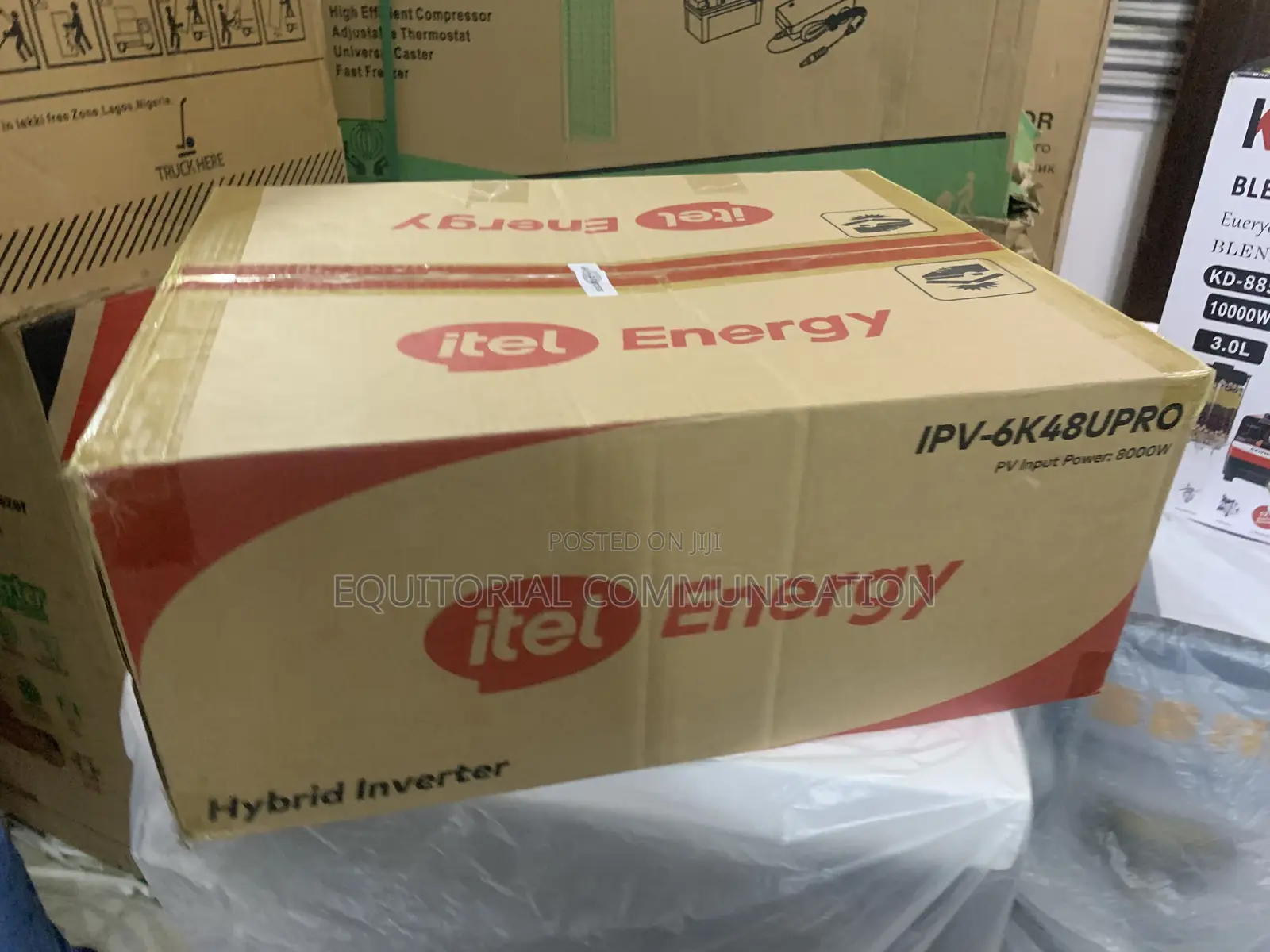 Itel 6000w Solar Hybrid Inverter With Battery Charging for Household S