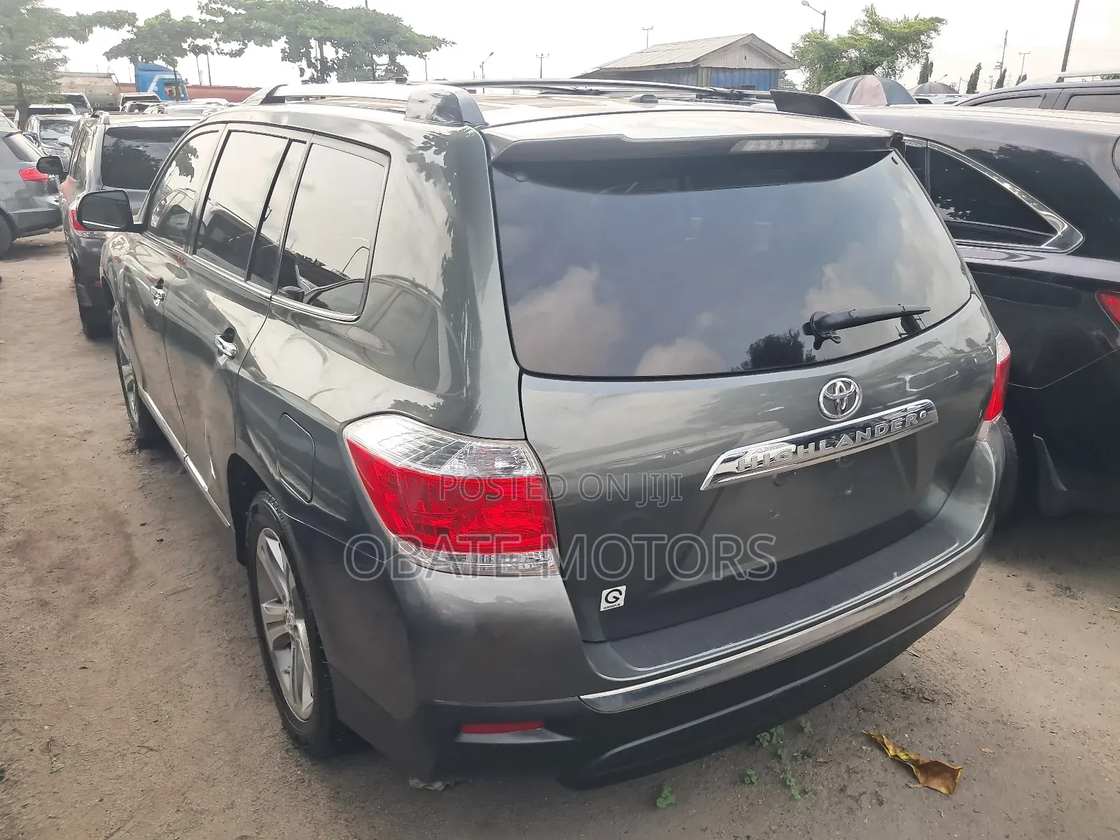Toyota Highlander Limited 3.5l 4WD 2013 Gray