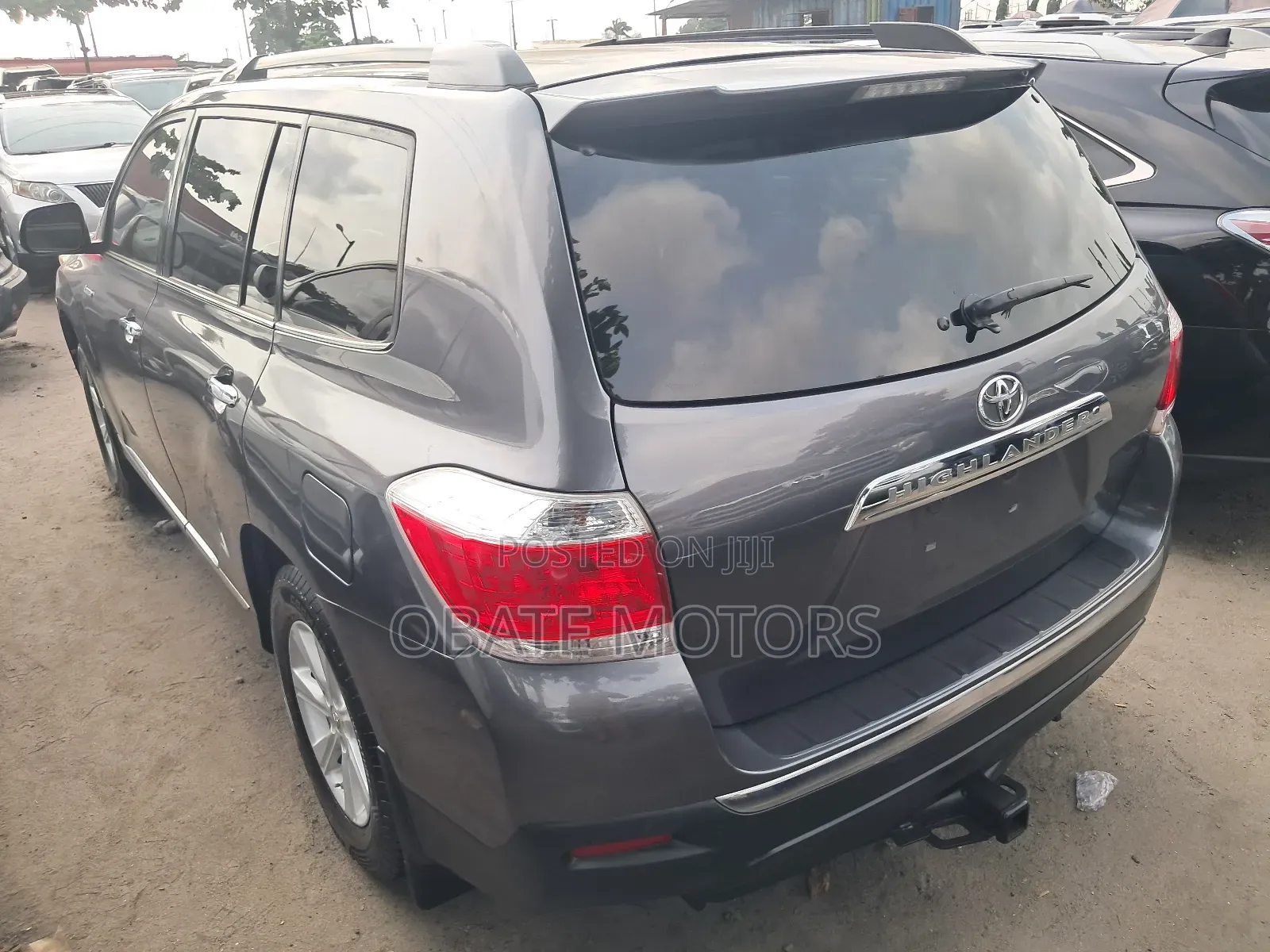 Toyota Highlander Limited 3.5l 4WD 2013 Gray