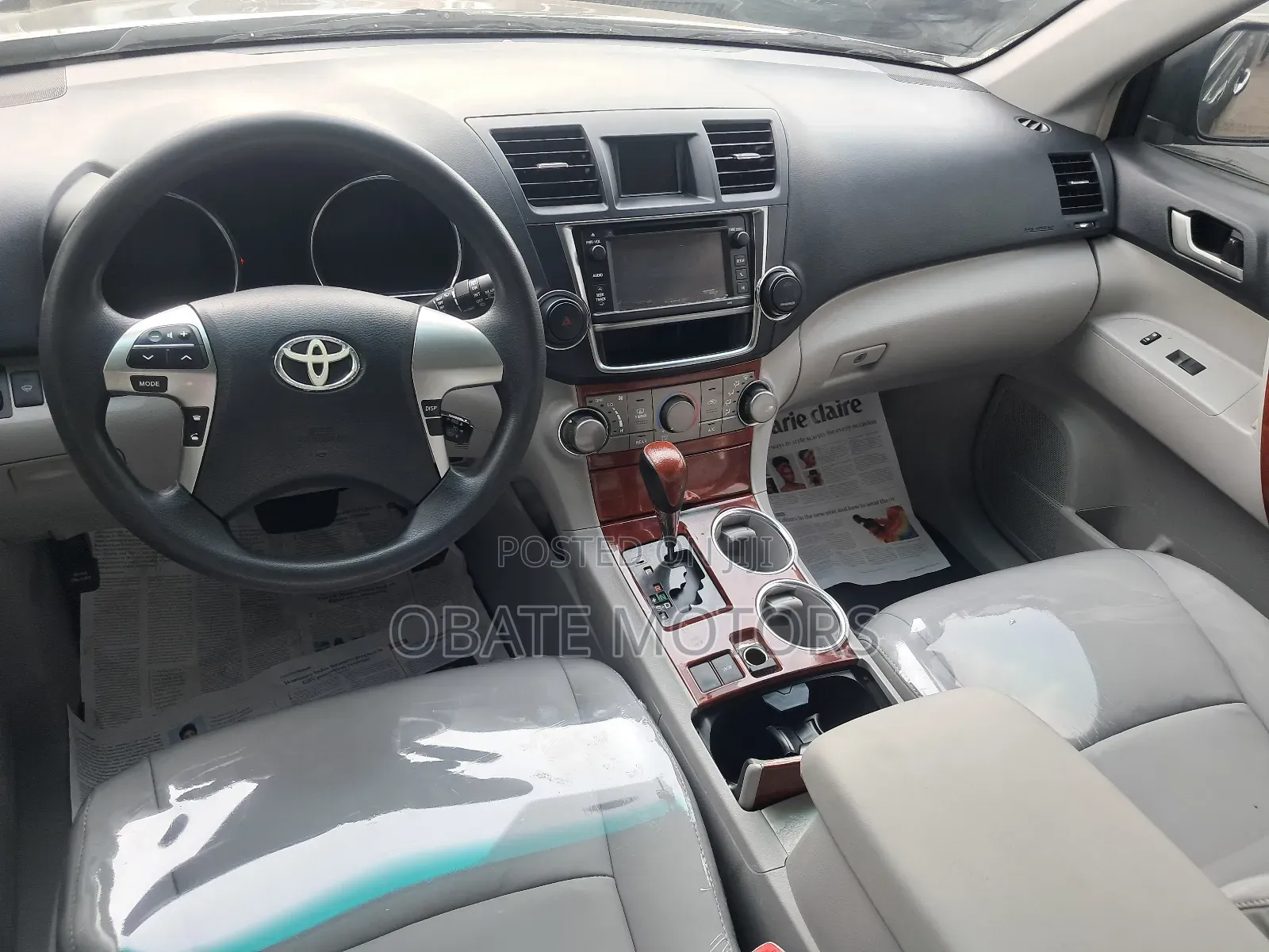 Toyota Highlander Limited 3.5l 4WD 2013 Gray
