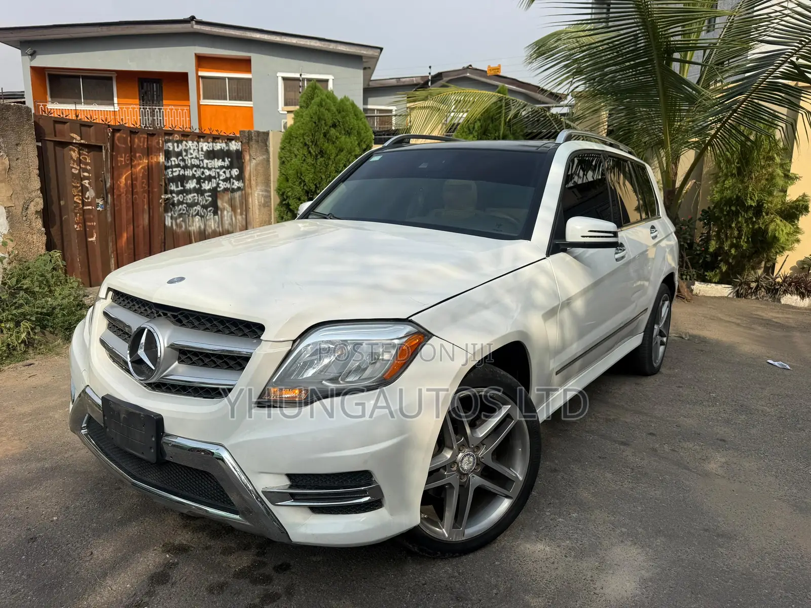 Mercedes-Benz GLK-Class 350 4MATIC 2014 White