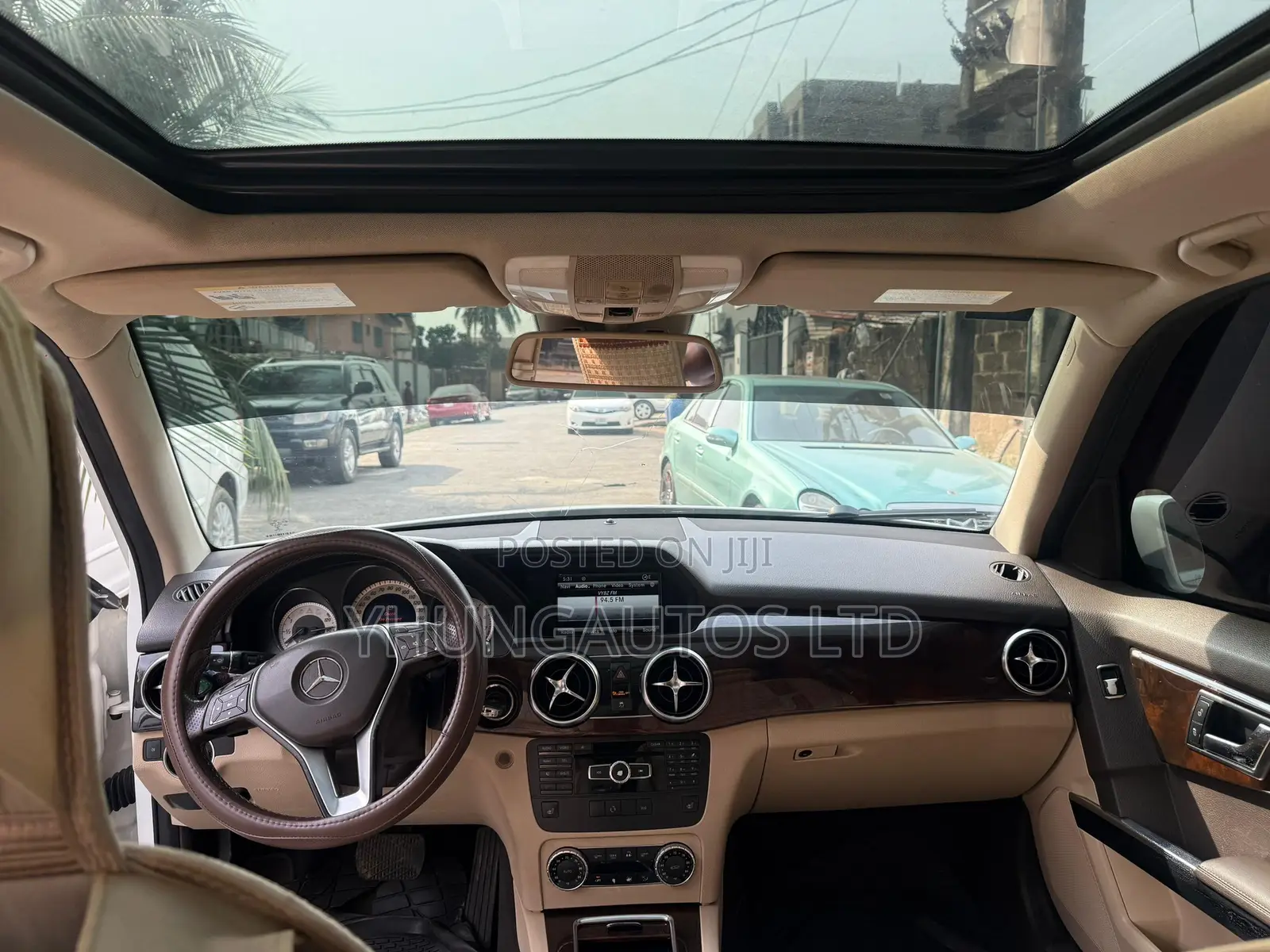 Mercedes-Benz GLK-Class 350 4MATIC 2014 White