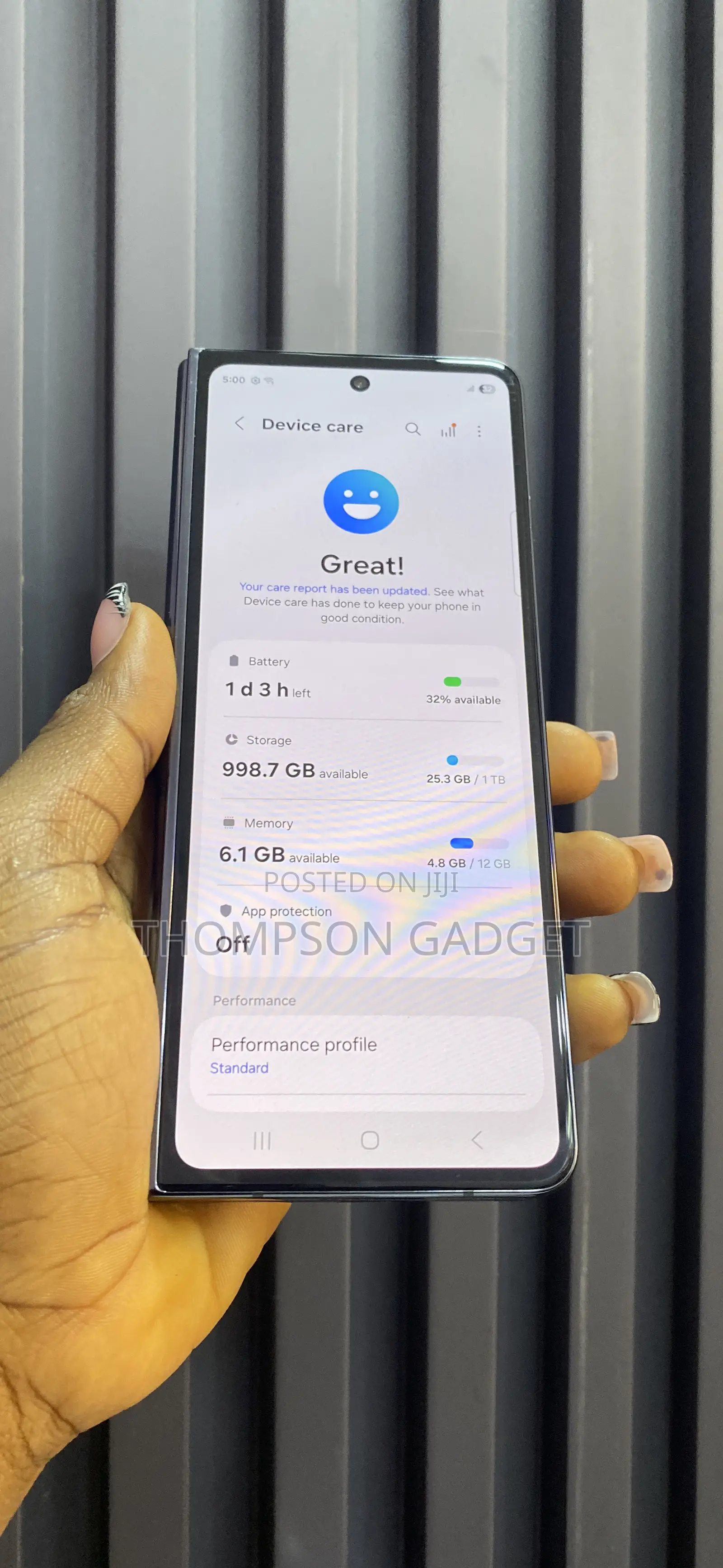 Samsung Galaxy Z Fold 5 1 TB Black