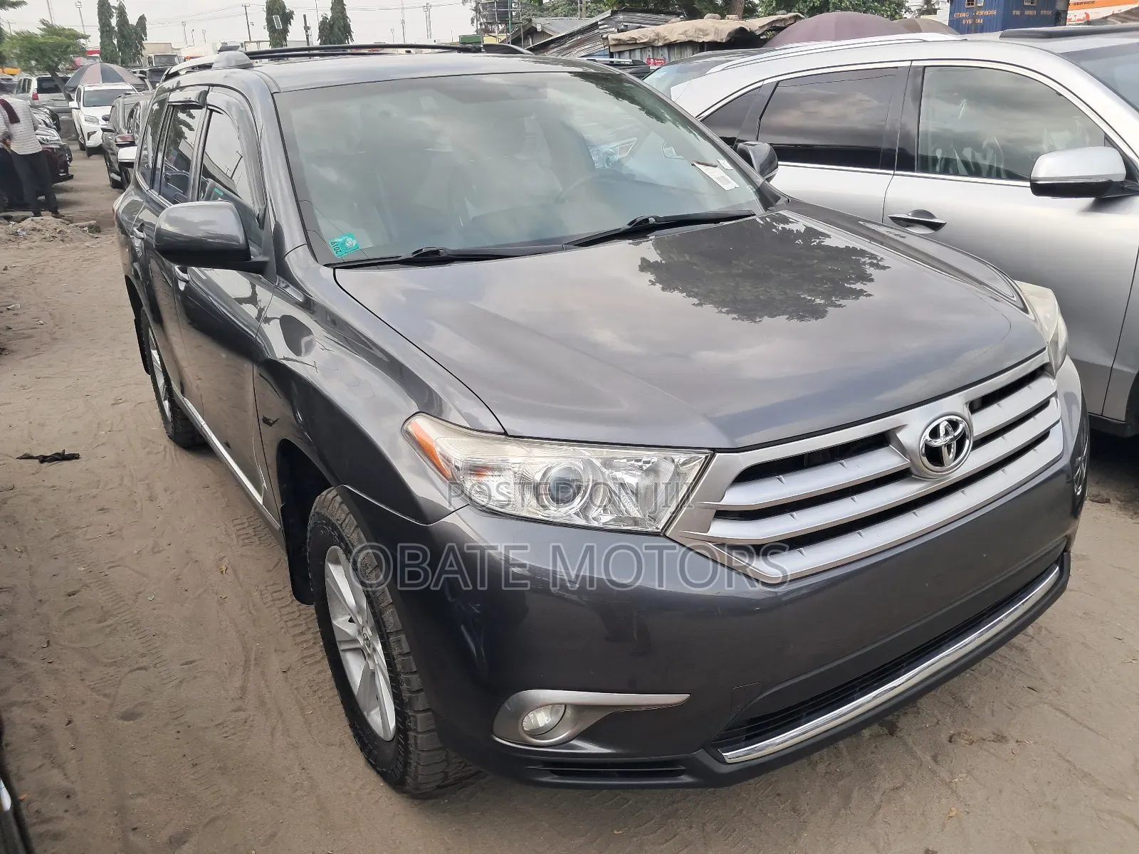 Toyota Highlander Limited 3.5l 4WD 2013 Gray