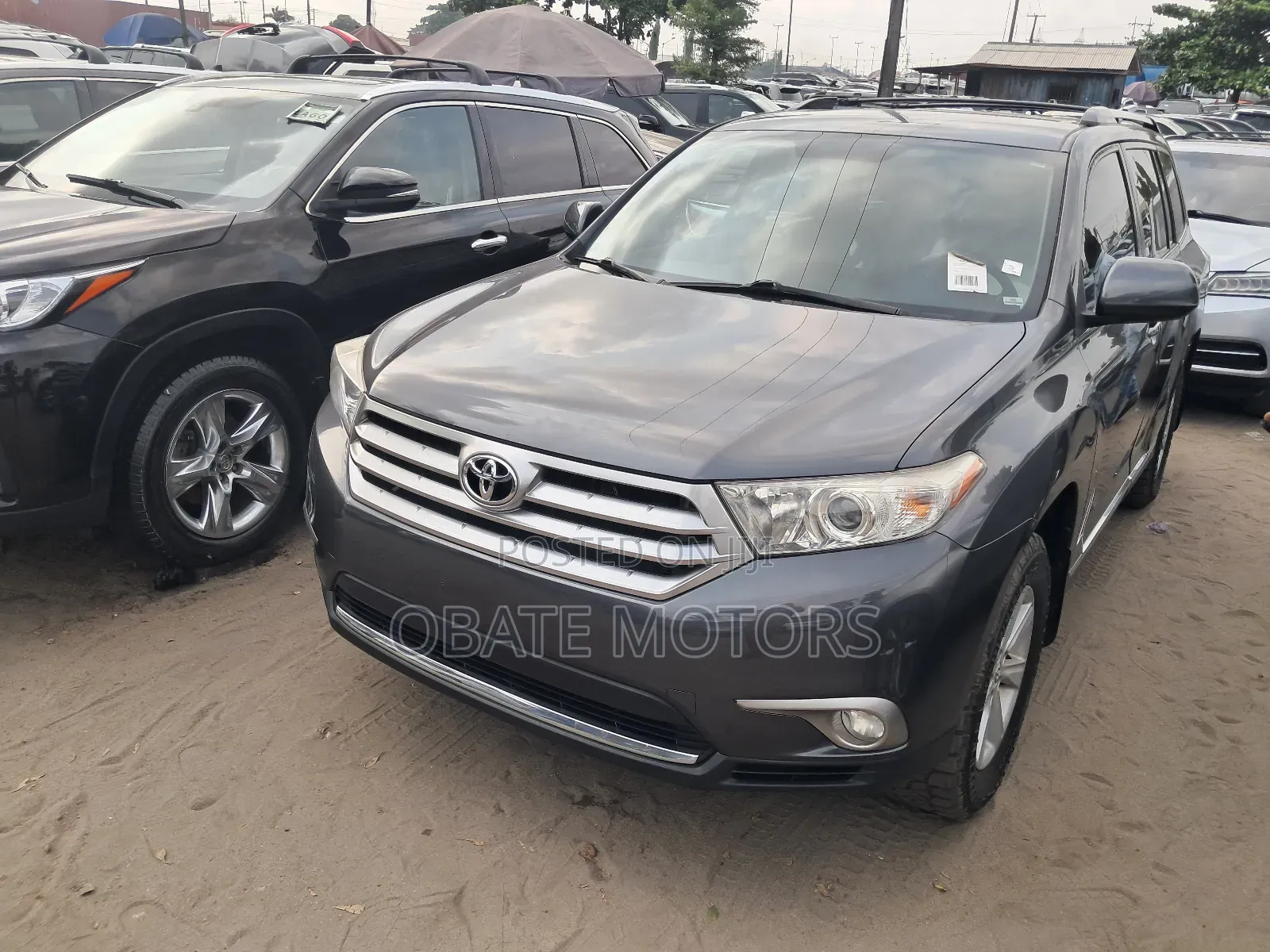 Toyota Highlander Limited 3.5l 4WD 2013 Gray