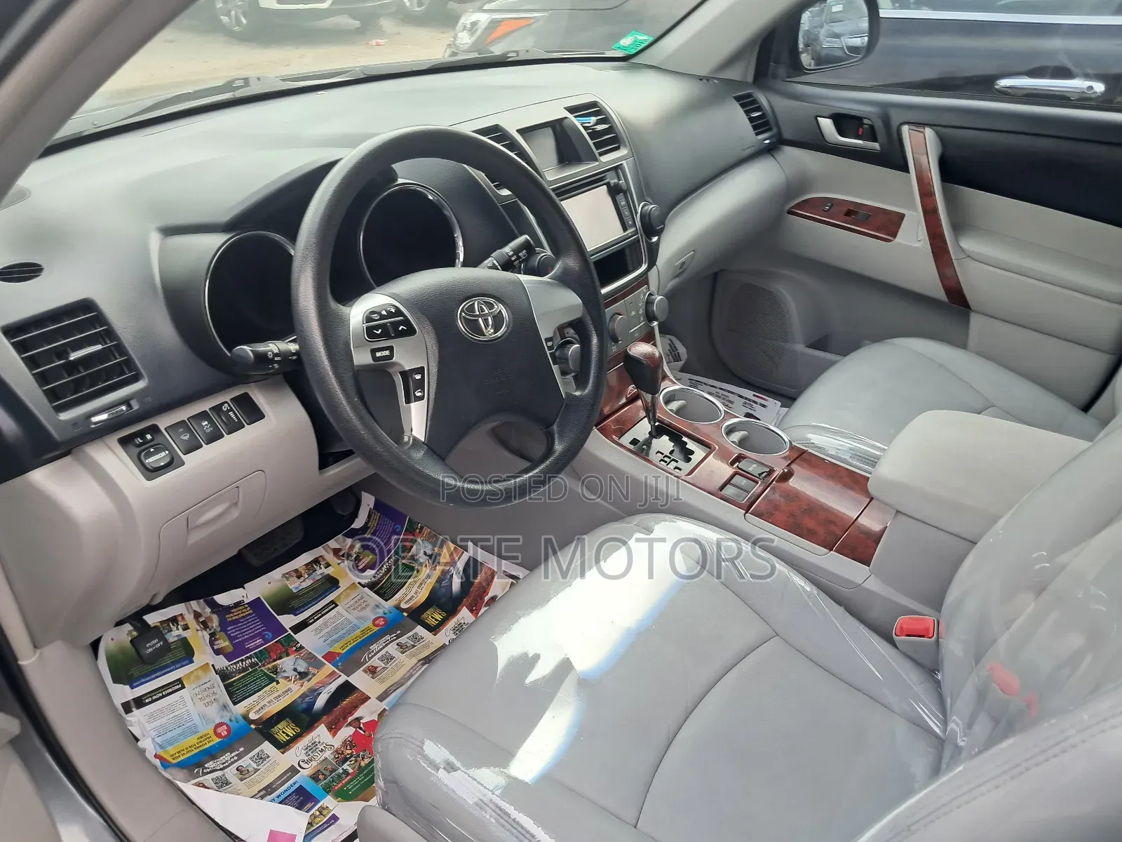Toyota Highlander Limited 3.5l 4WD 2013 Gray