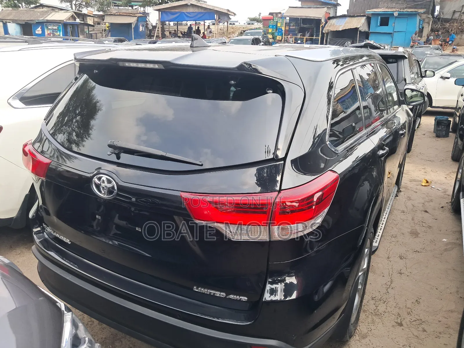 Toyota Highlander Limited Platinum V6 4x2 (3.5L 6cyl 6A) 2016 Black