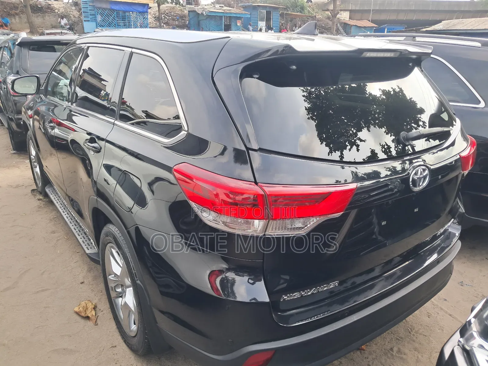 Toyota Highlander Limited Platinum V6 4x2 (3.5L 6cyl 6A) 2016 Black