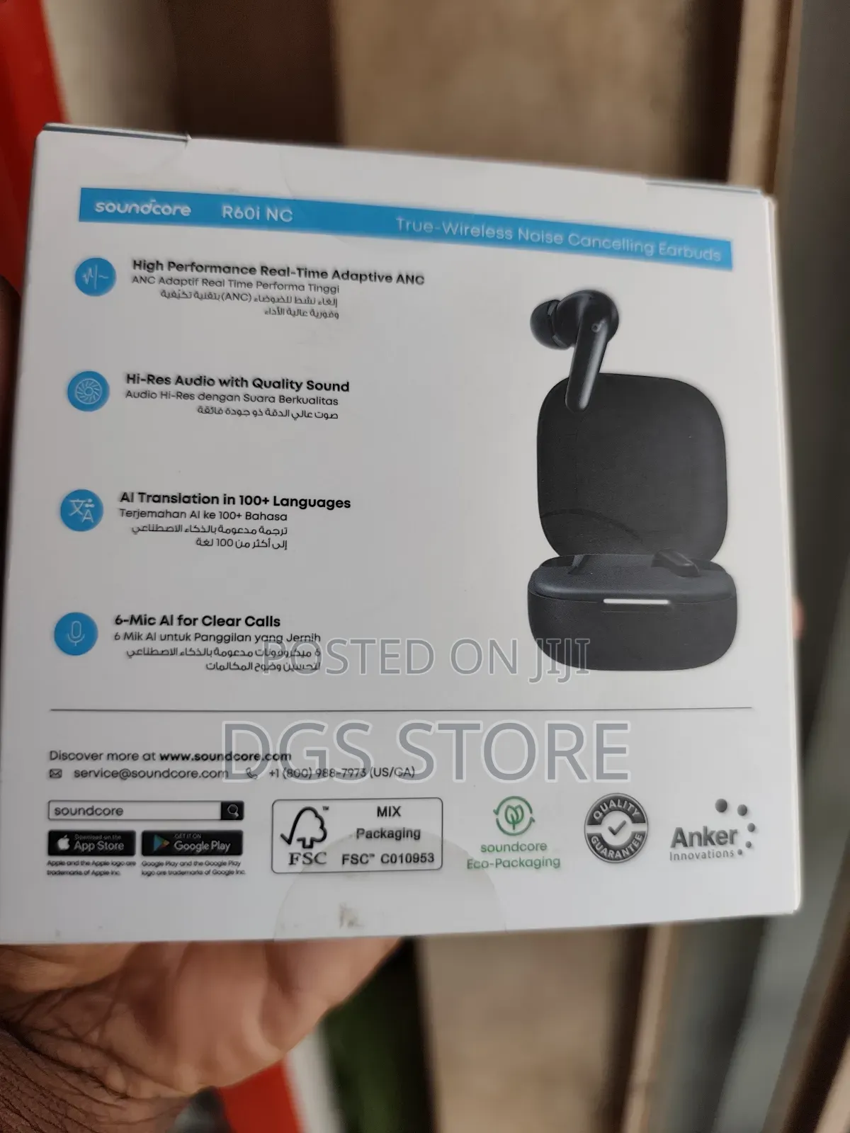 Anker Soundcore R60i Nc Bluetooth Earbuds