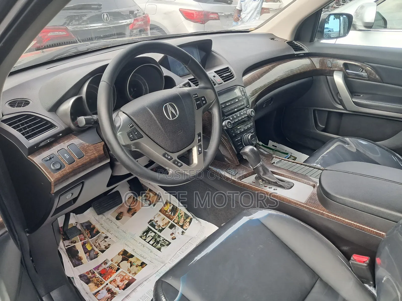 Acura MDX SUV 4dr AWD (3.7L 6cyl 6A) 2012 Black