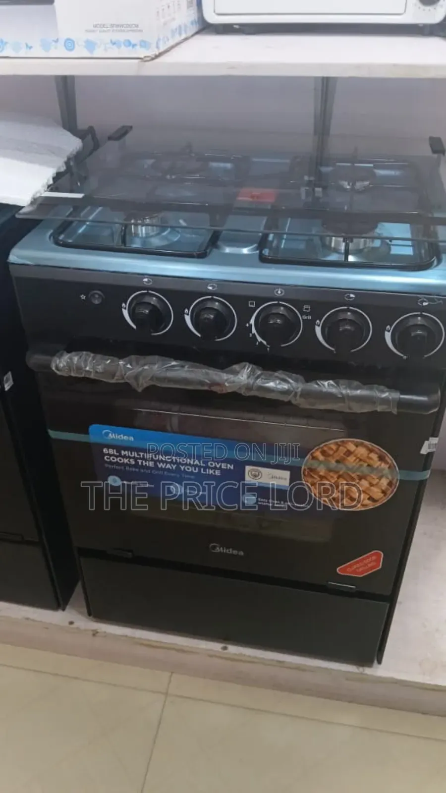 Midea 60x60 4gas Burner Cooker With Grill Oven