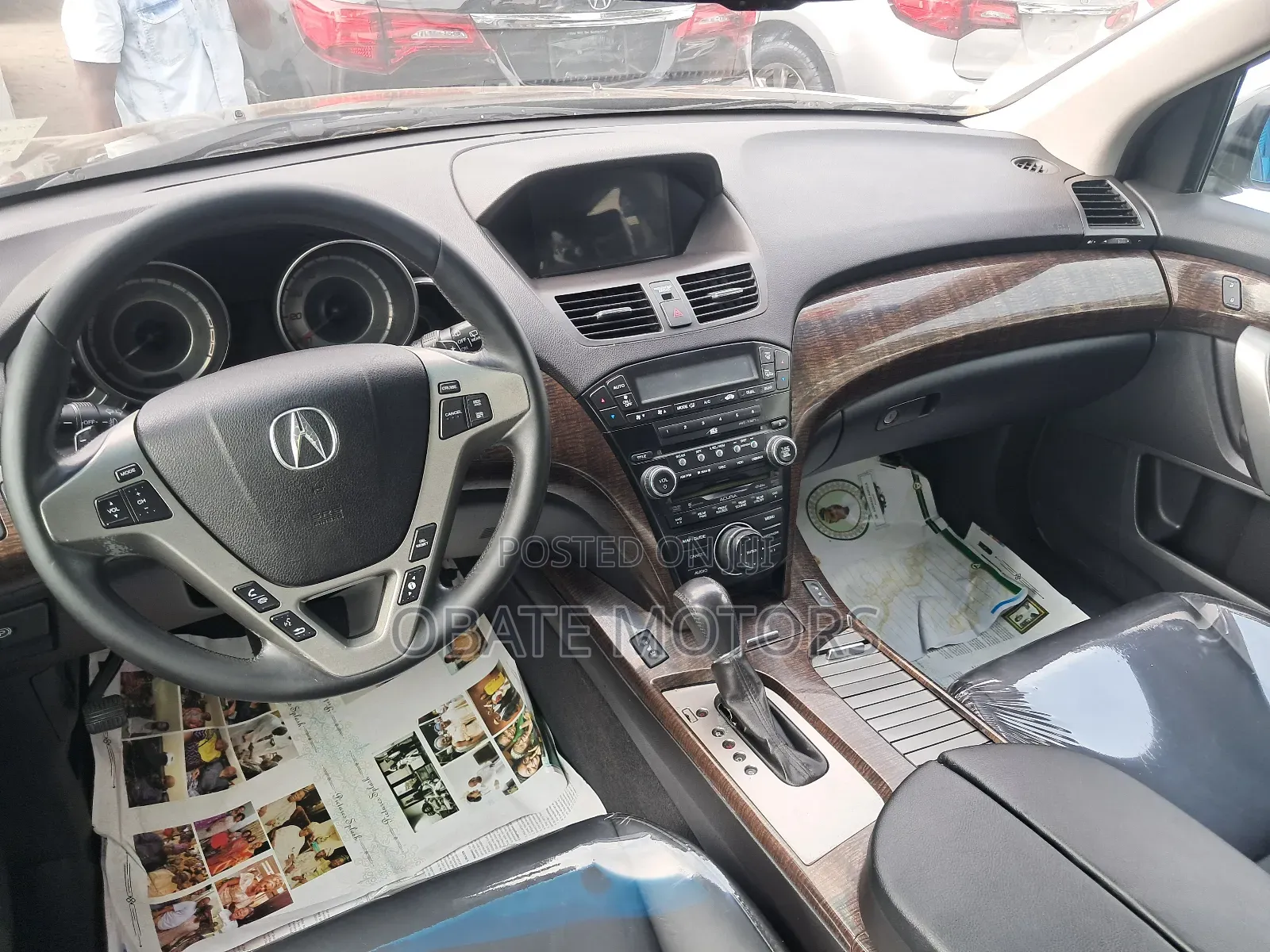 Acura MDX SUV 4dr AWD (3.7L 6cyl 6A) 2012 Black