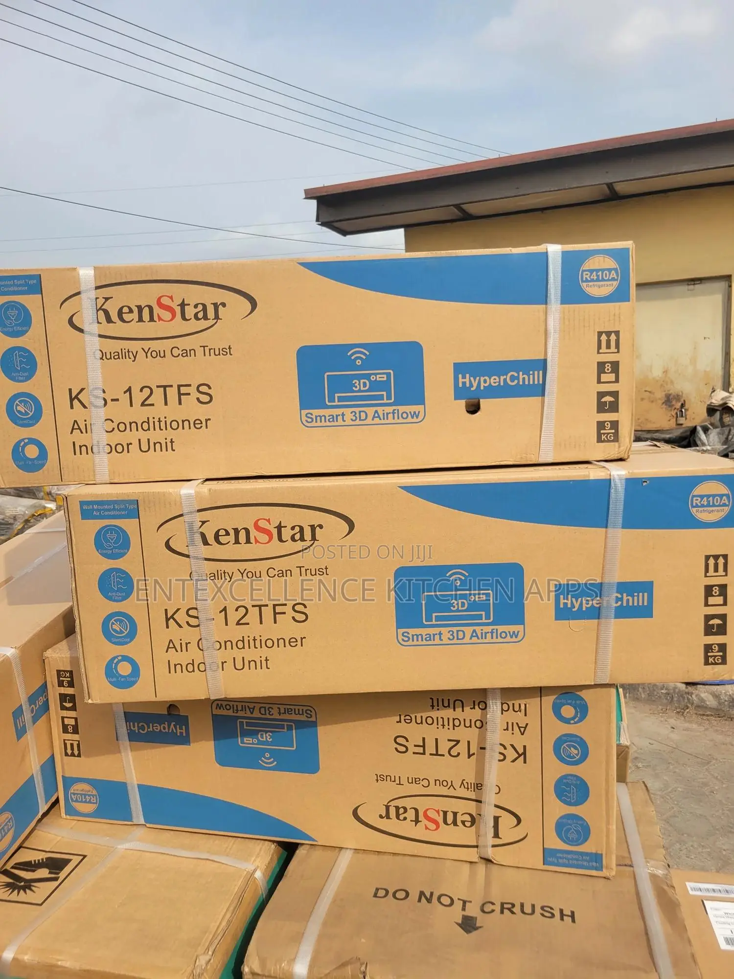 Kenstar 1hp Split Unit Standard Ac Air Conditioner With Free Kits
