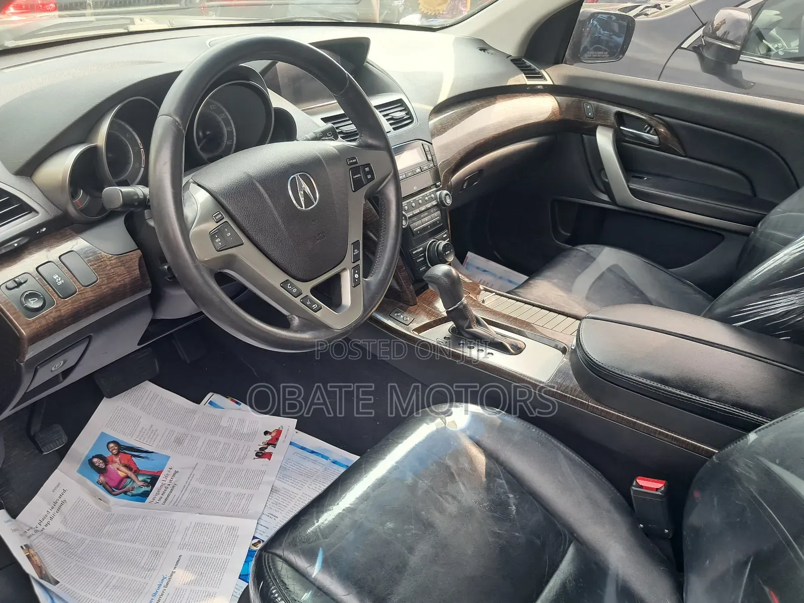 Acura MDX SUV 4dr AWD (3.7L 6cyl 6A) 2011 Black