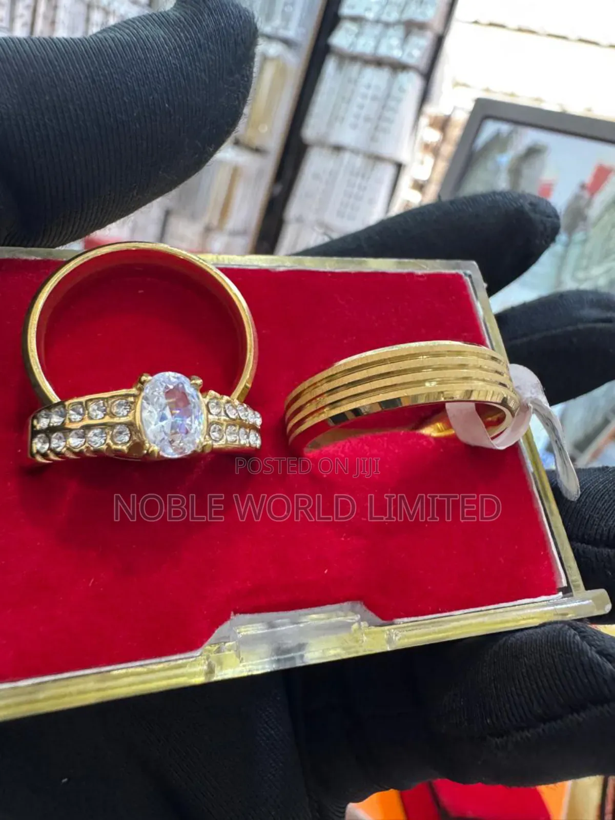 Non Tarnish Wedding Rings Gj