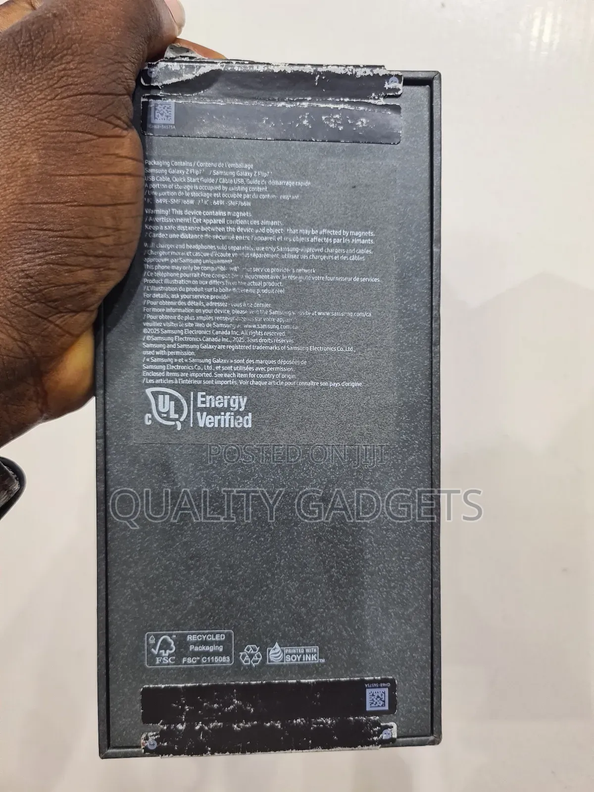 New Samsung Galaxy Z Flip7 512 GB Black