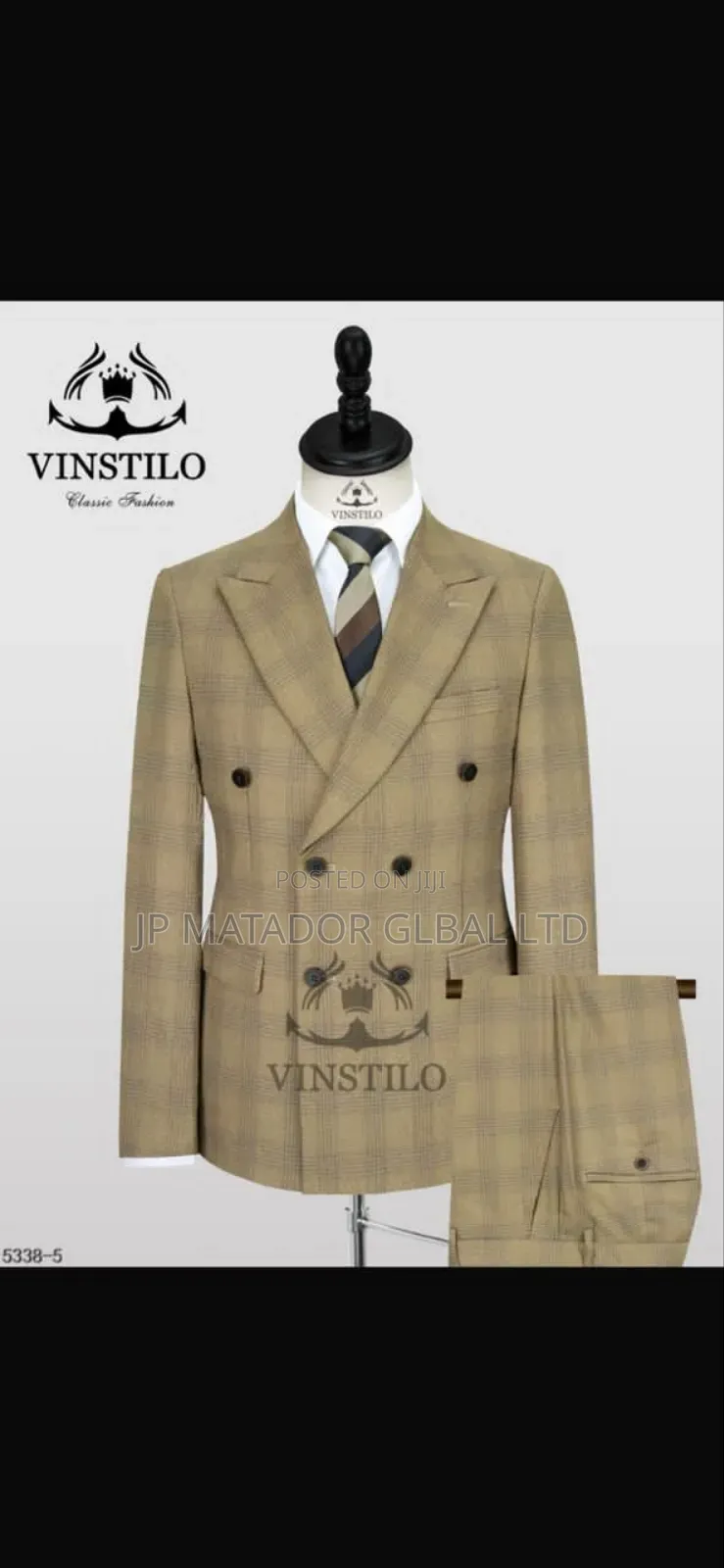 Vinstilo Double Breasted Turkey Suits