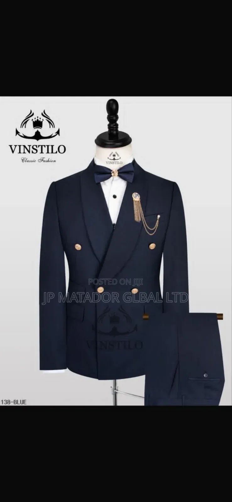 Vinstilo Double Breasted Turkey Suits