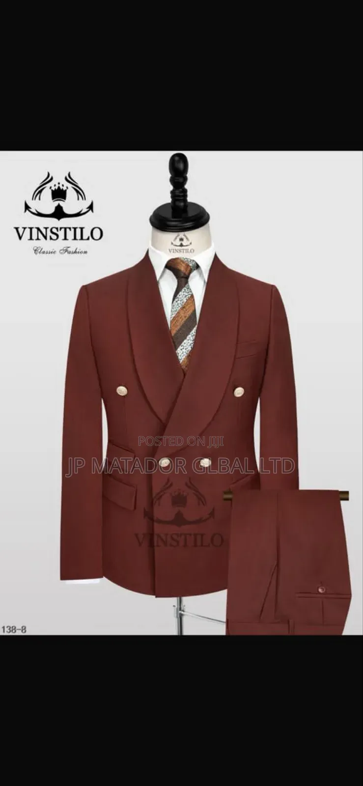 Vinstilo Double Breasted Turkey Suits