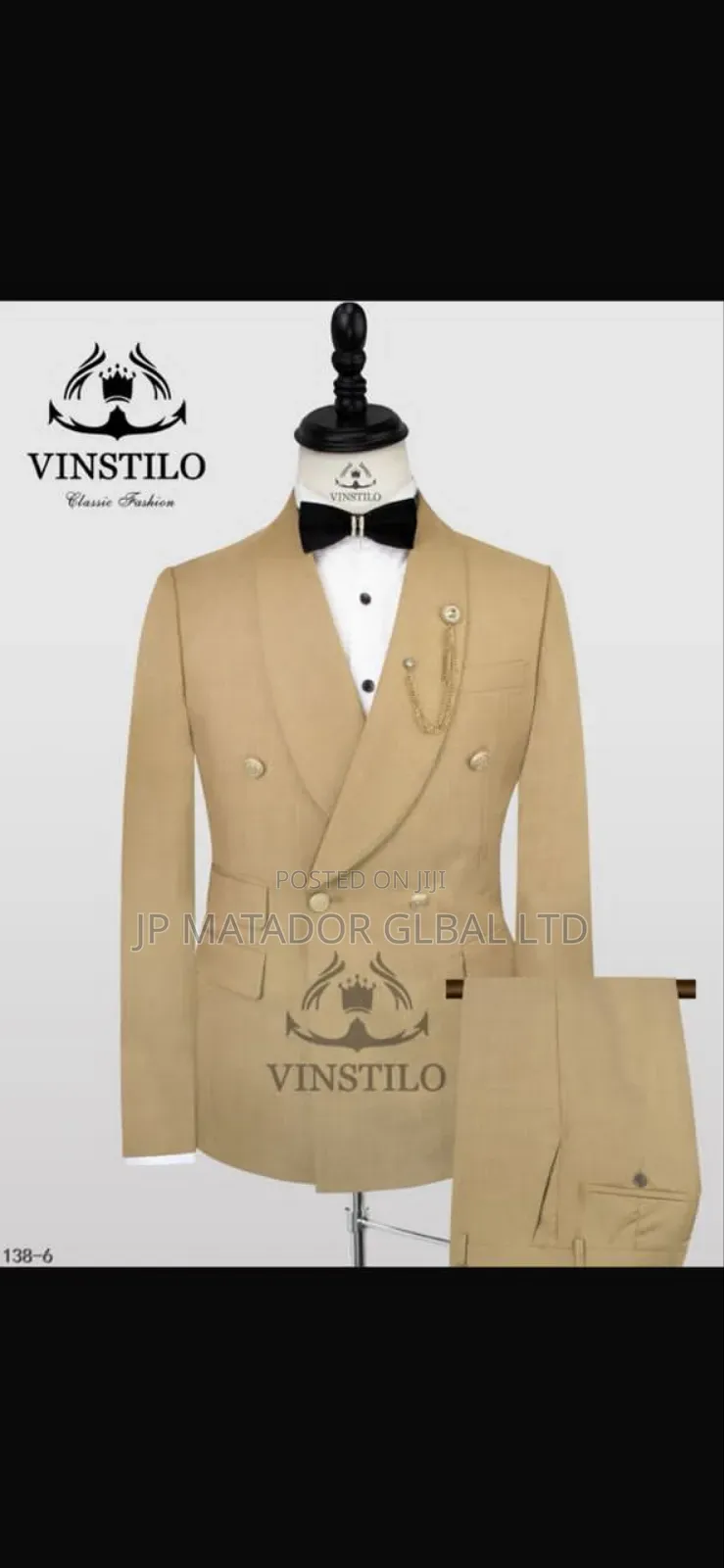 Vinstilo Double Breasted Turkey Suits