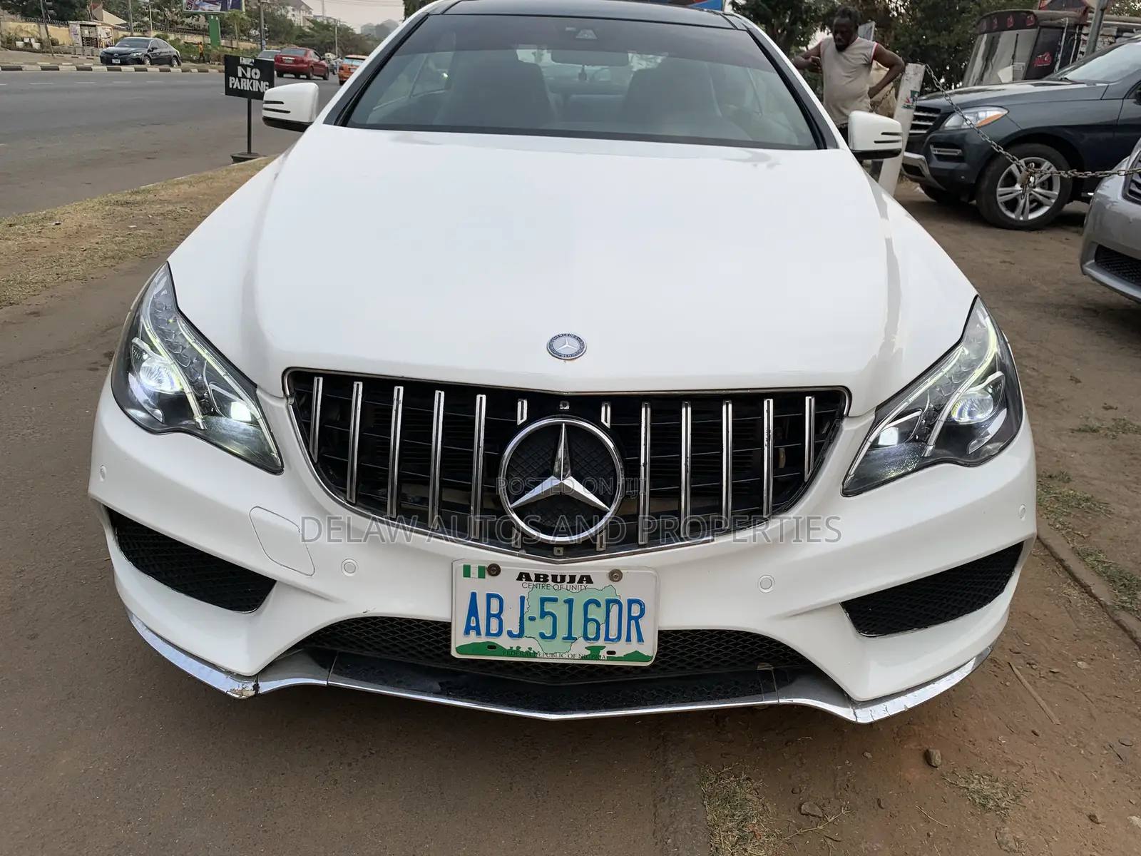 Mercedes-Benz E400 2017 White