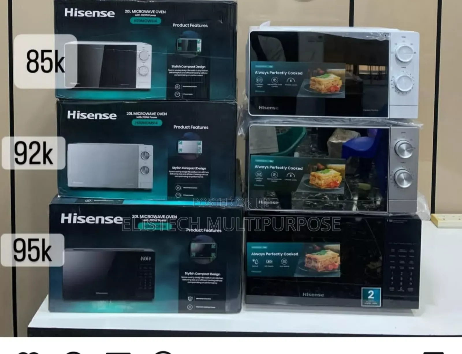 20l Microwave Oven - Fast Heating Stylish Design (Brand New)