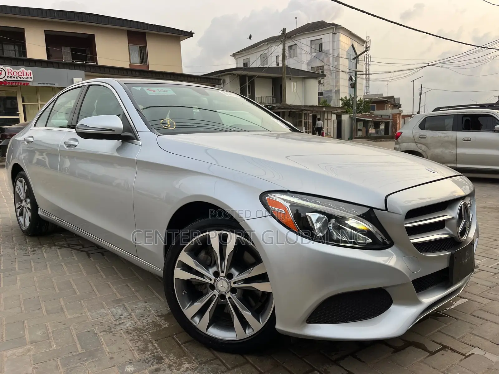 Mercedes-Benz C300 Luxury 4Matic Sedan AWD (2.0L 4cyl 7A) 2016 Silver