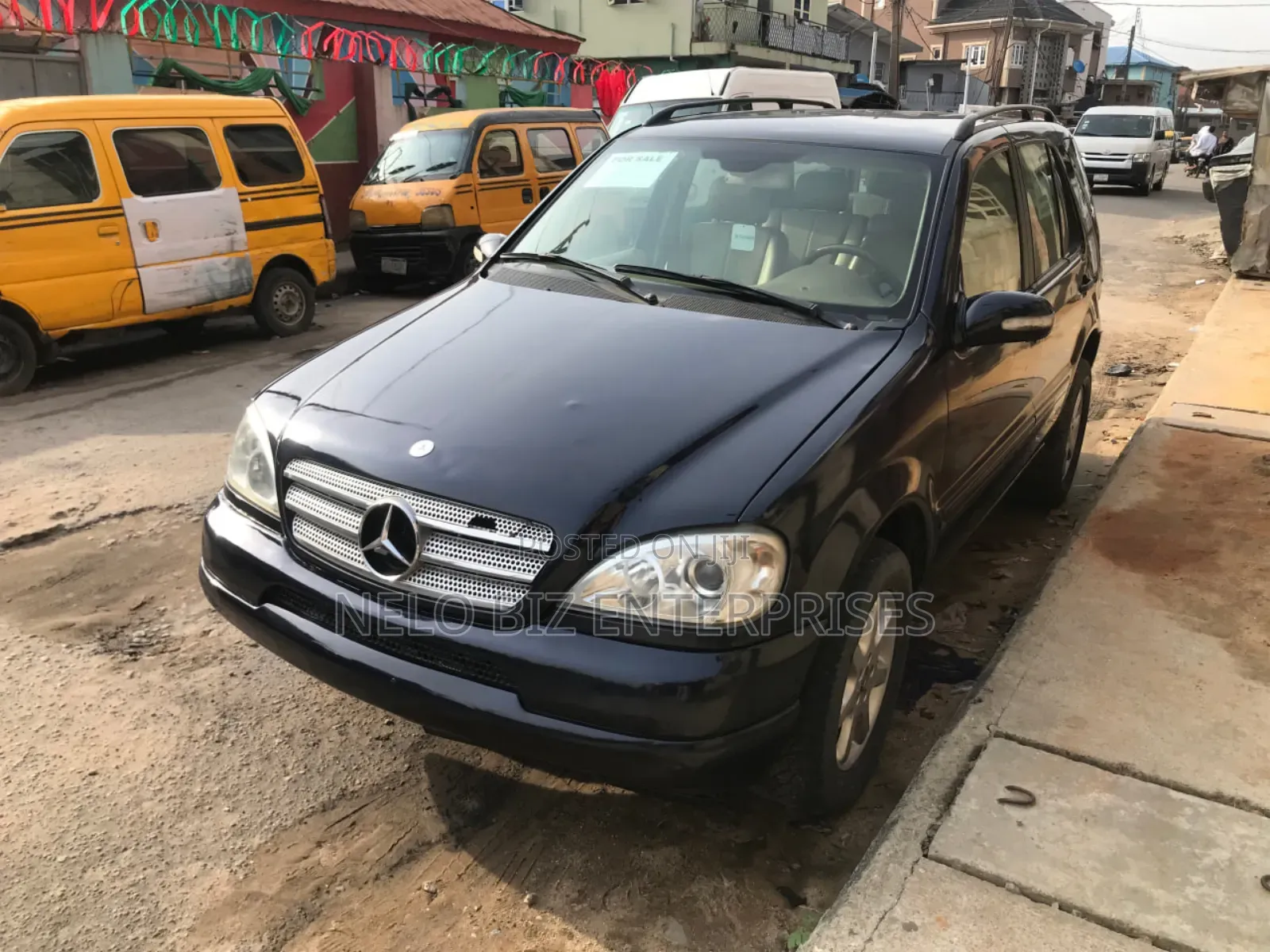 Mercedes-Benz M Class ML 320 2002 Blue