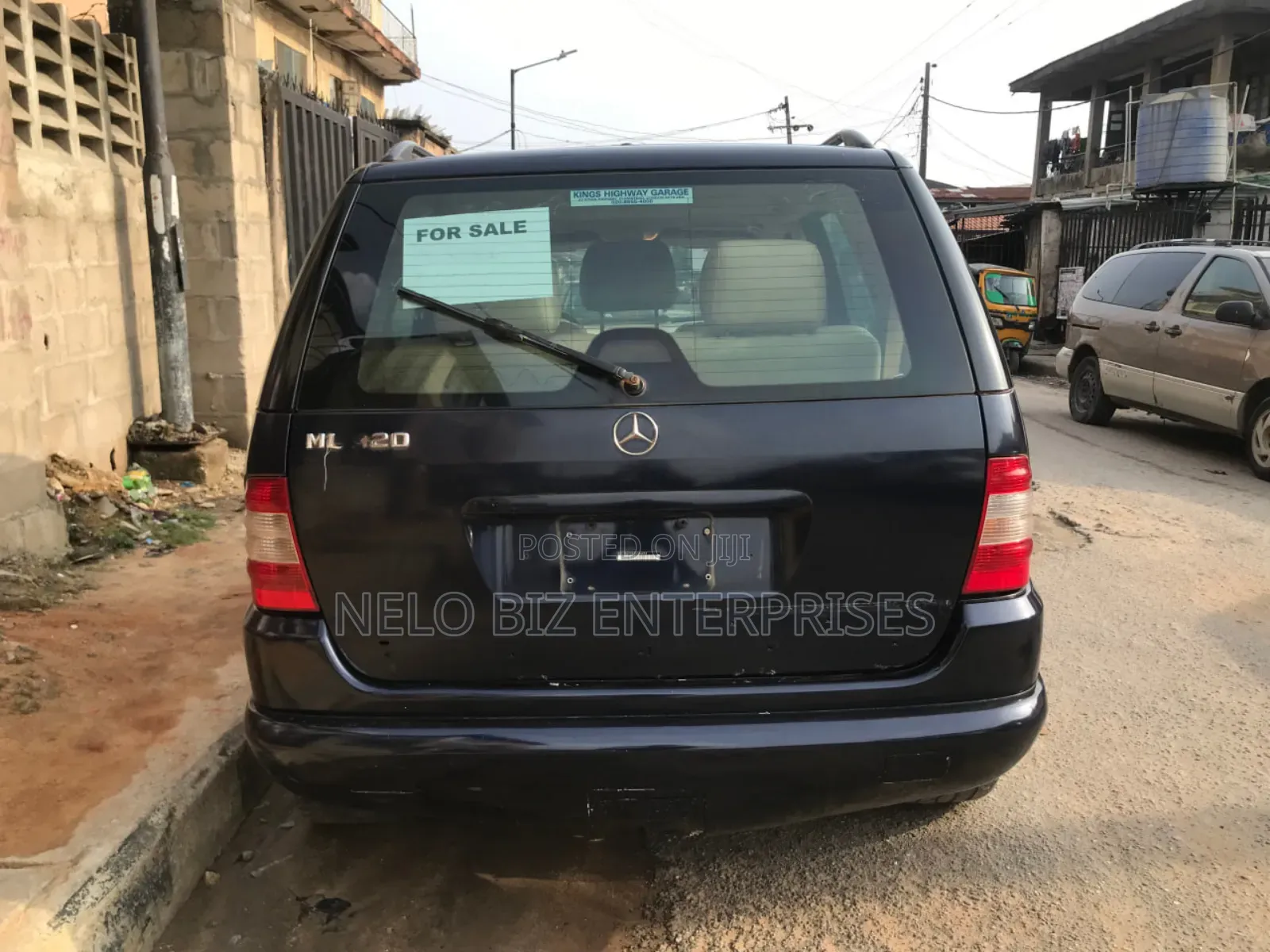 Mercedes-Benz M Class ML 320 2002 Blue
