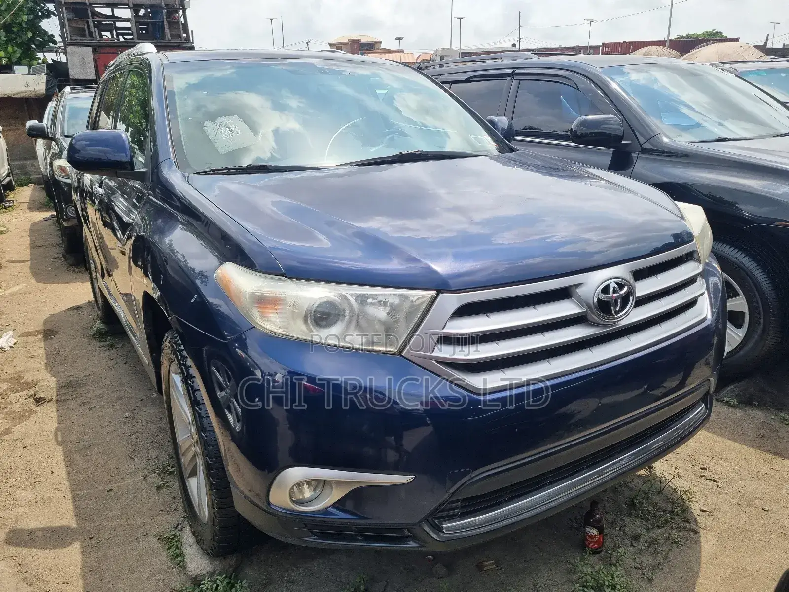 Toyota Highlander Limited 2011 Blue