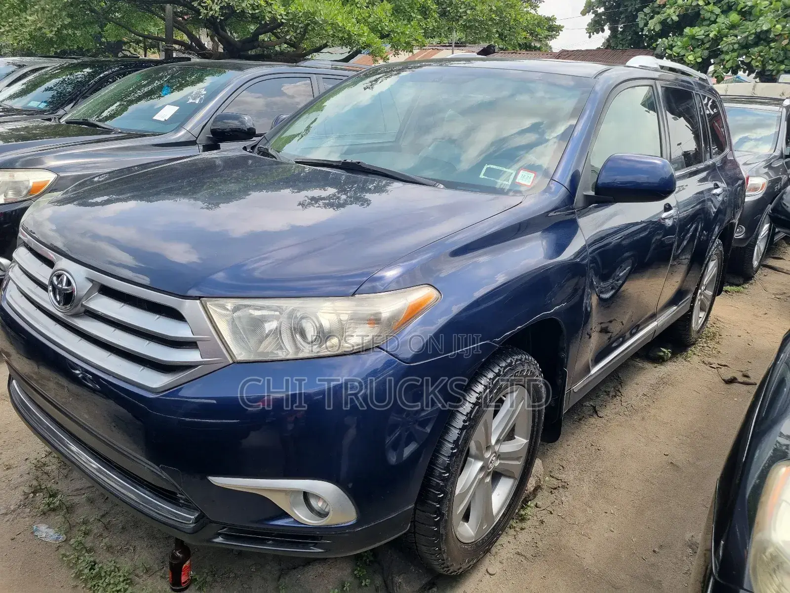 Toyota Highlander Limited 2011 Blue