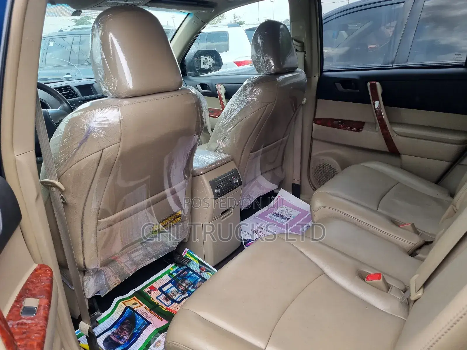 Toyota Highlander Limited 2011 Blue