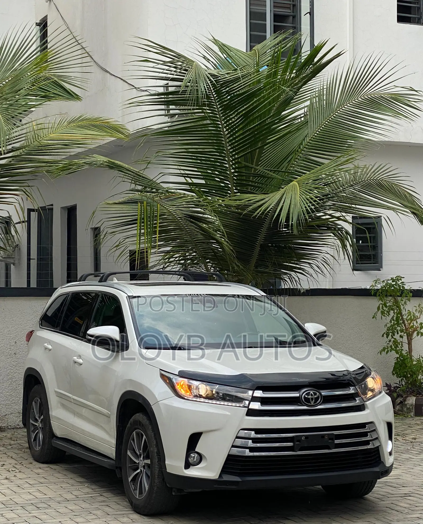 Toyota Highlander XLE 2019 White
