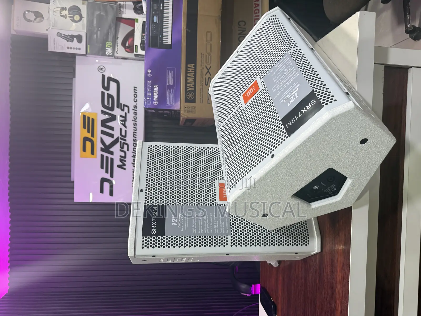 JBL Monitor Speaker - JBL 12” White Speaker
