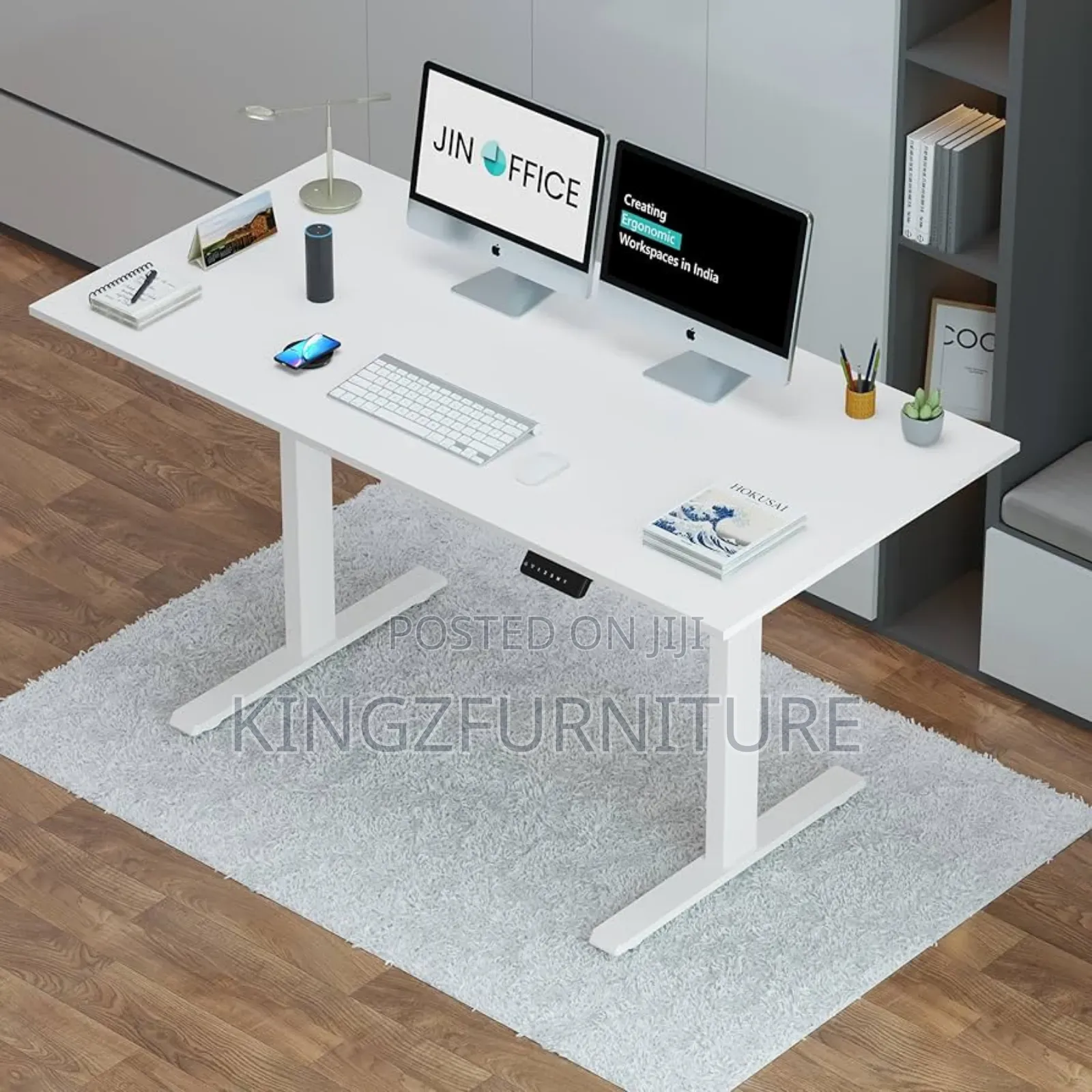 Office Vertex Electric Height-Adjustable Standing Desk,1.2 Meter