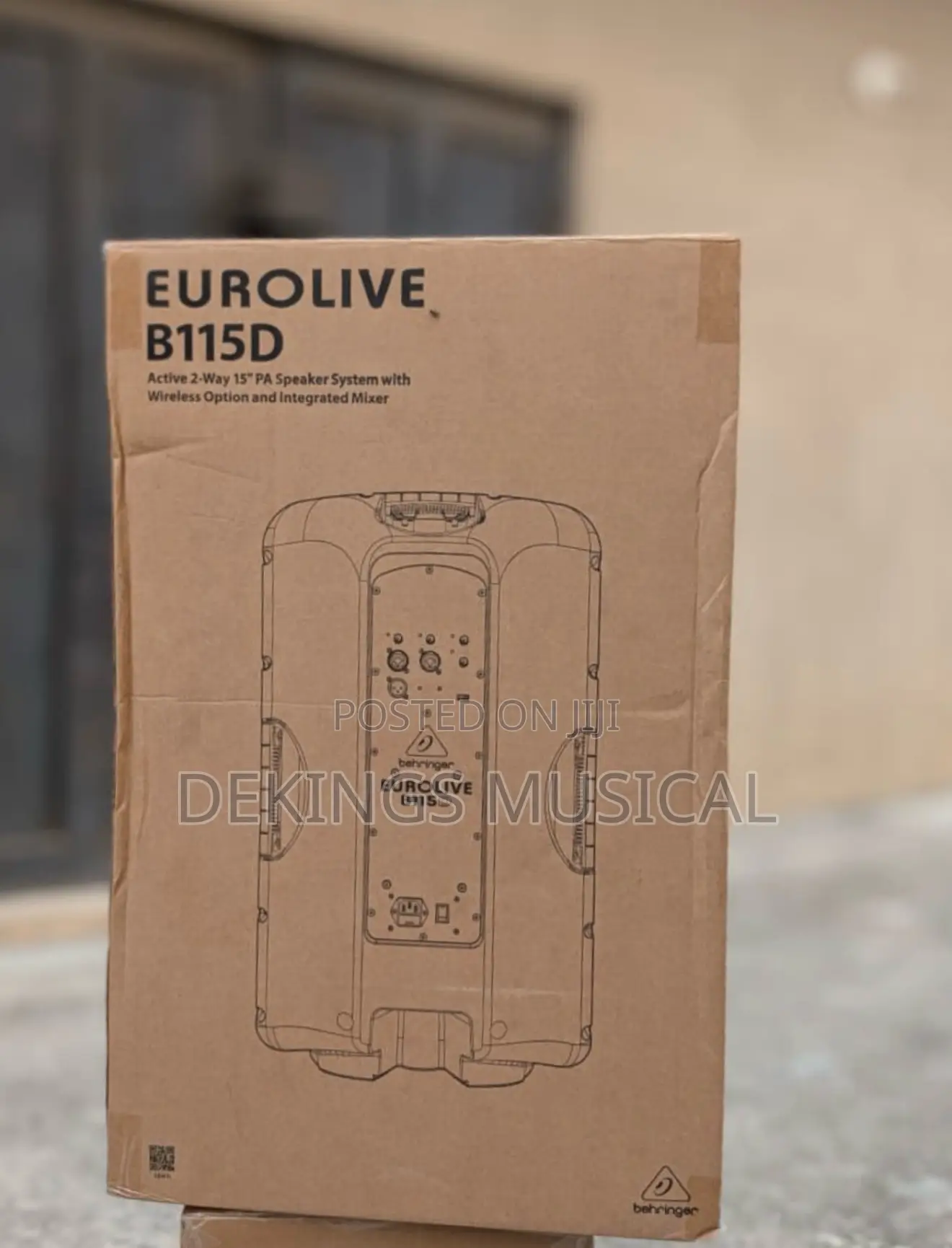 Behringer Eurolive B115d 2x1000w Bluetooth 15"-Behringer Activespeaker