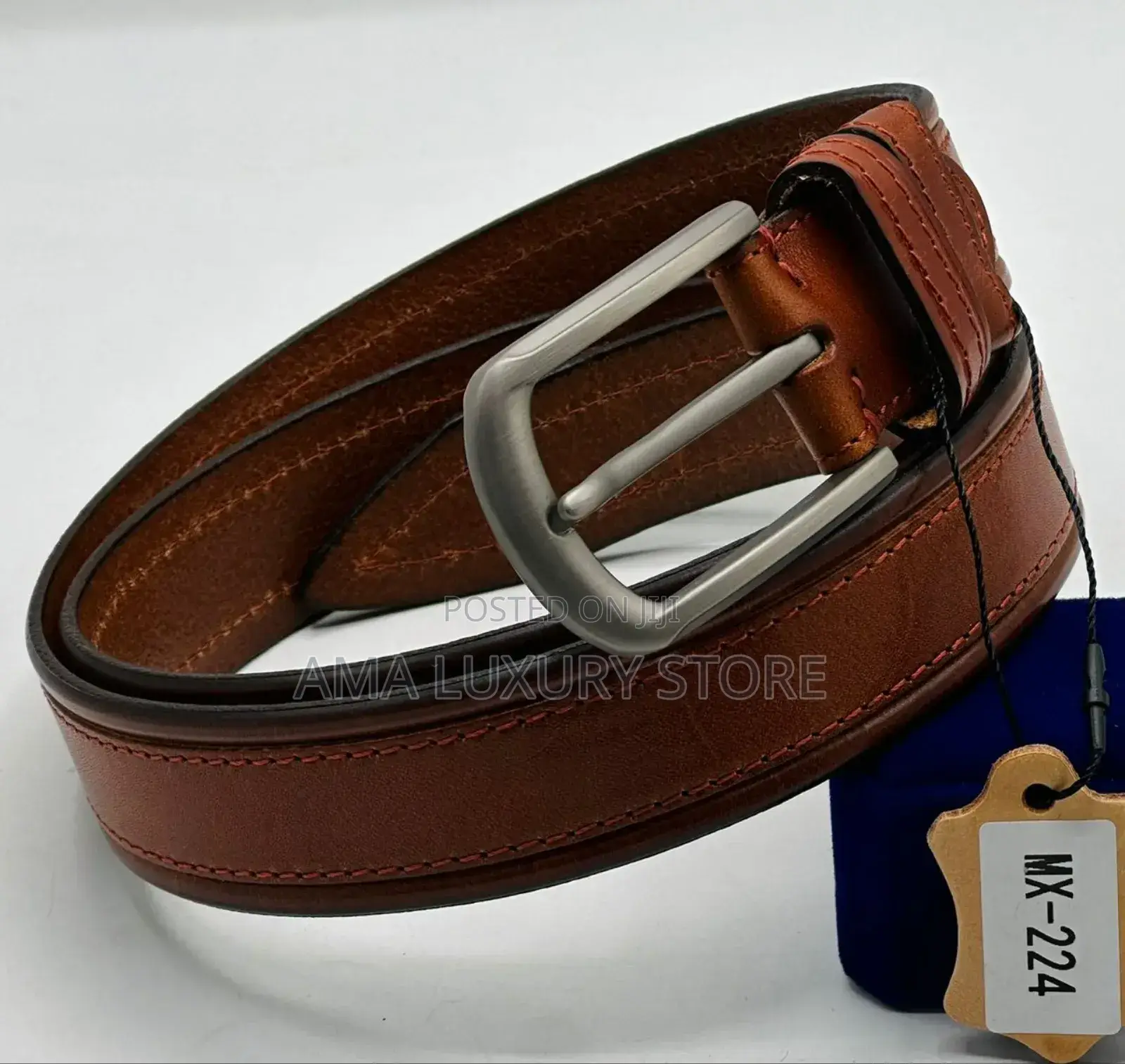Genuine Leather Men's Waist Belts