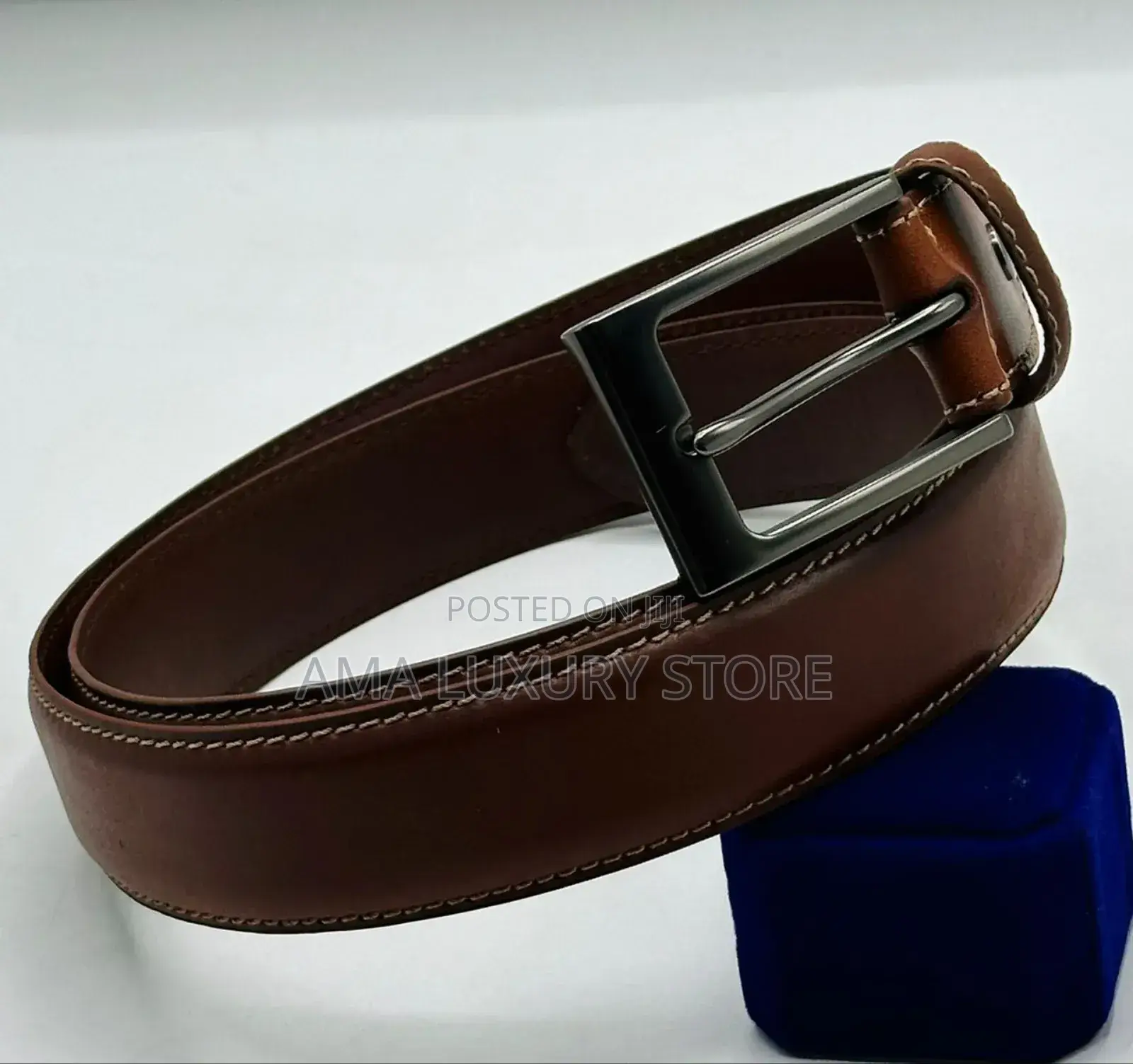 Genuine Leather Men's Waist Belts