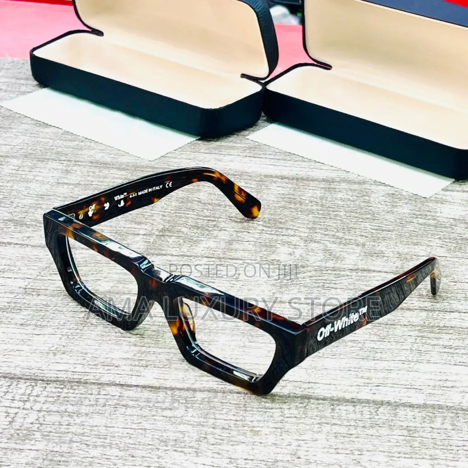 Off White Luxury Transparent Designer Glasses
