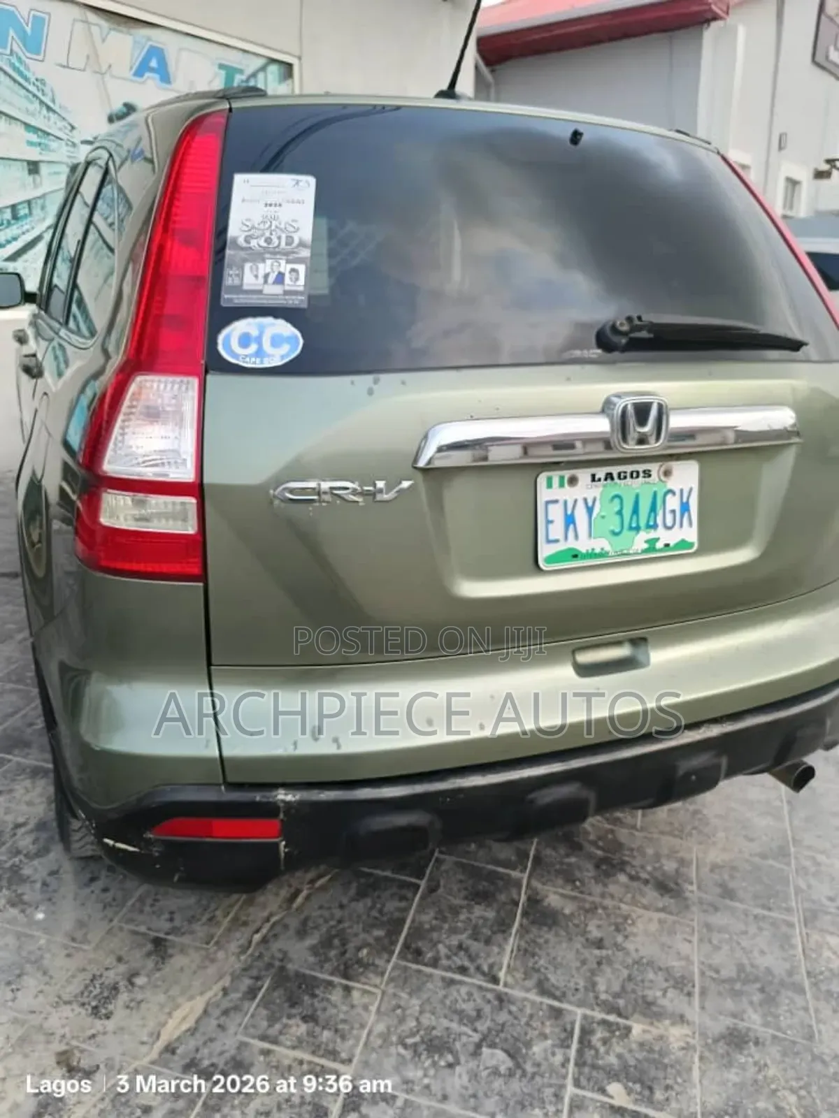 Honda CR-V 2.4 EX 4x4 Automatic 2008 Green
