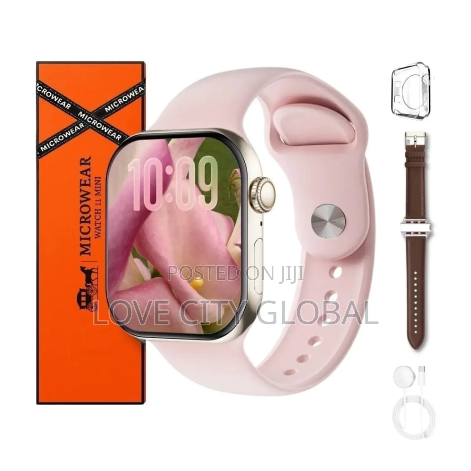 Microwear Watch 11 Mini Smart Watch Hd Amoled Bt Call Ai Chatgpt Track