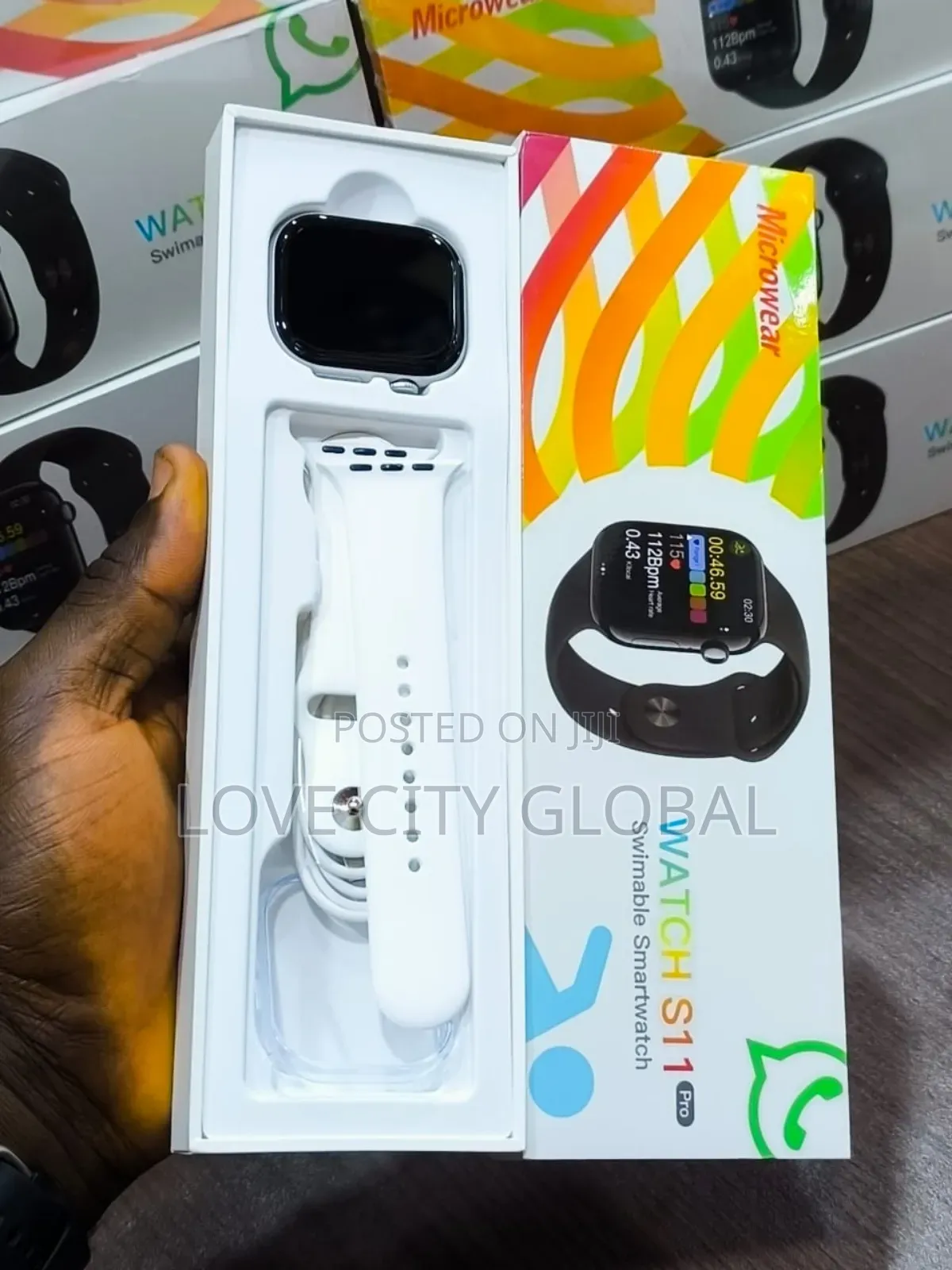 Microwear Watch S11 Pro Swimable Smart Watch Amoled Bt Call Ai Chatgpt