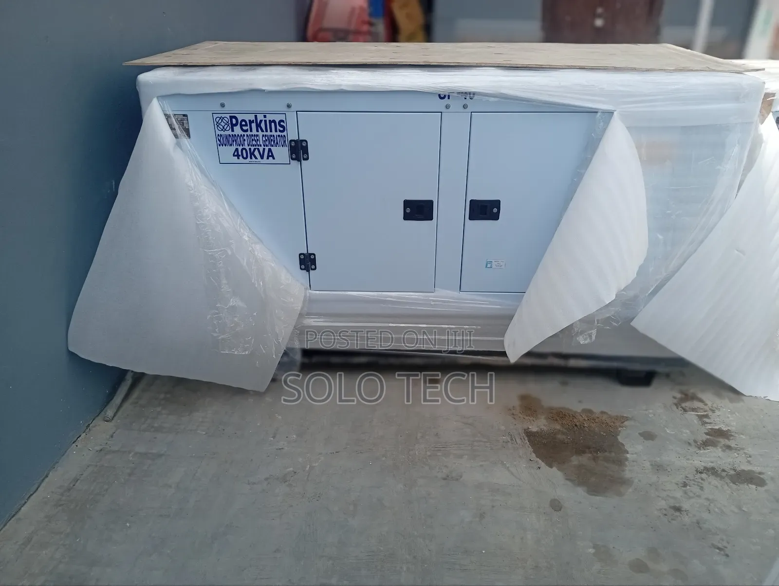 Brand New 40 Kva Perkins Soundproof Diesel Generator 100% Copper Coil