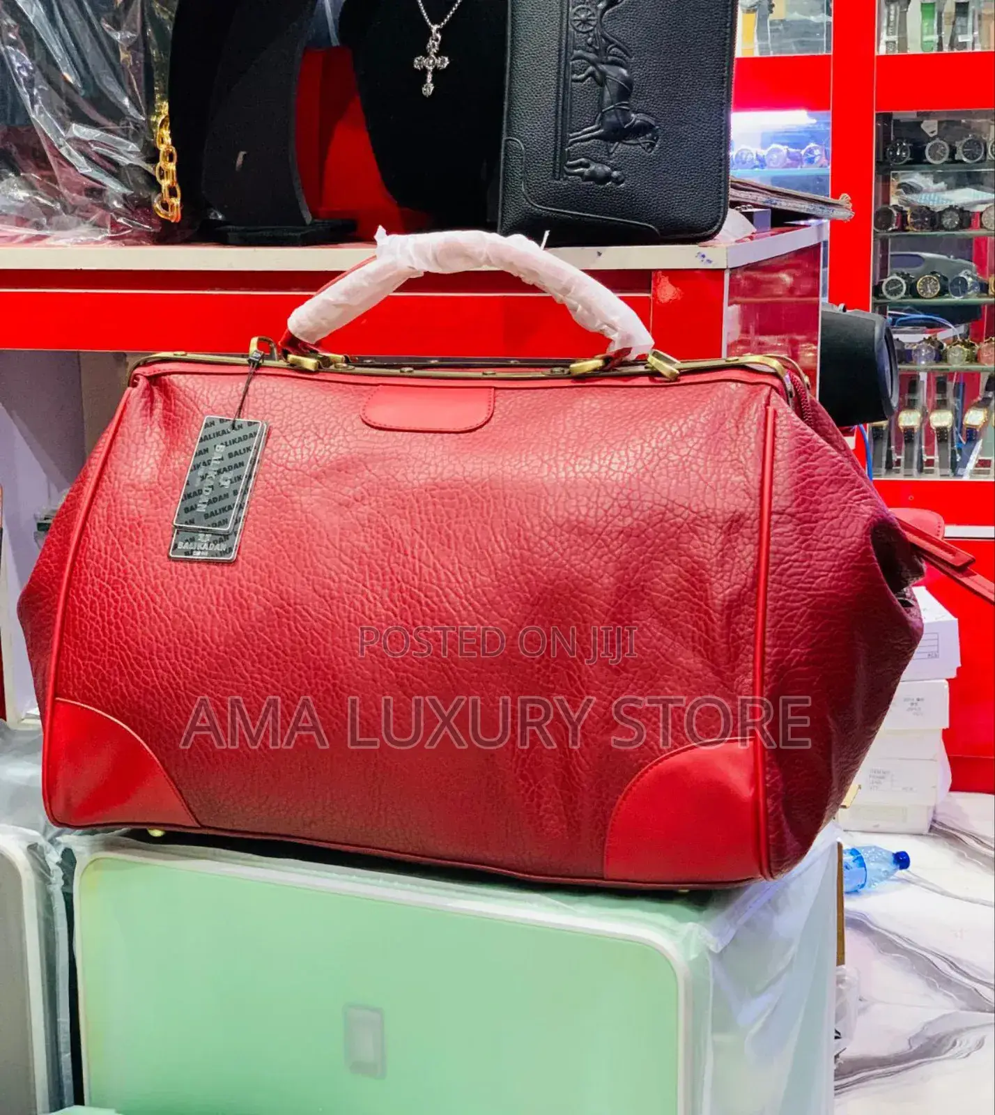 Genuine Leather Designer Duffle/Travel Bags