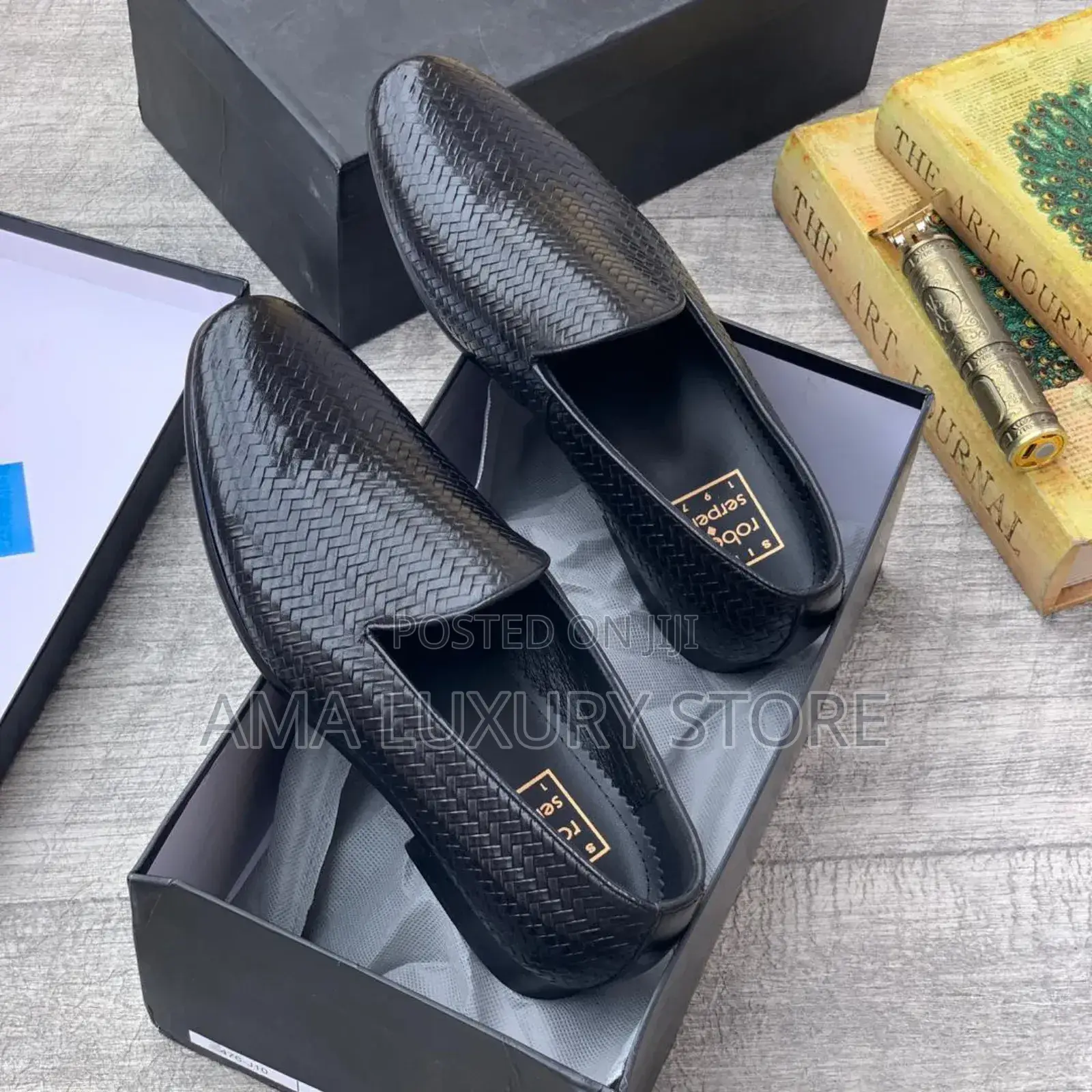 Roberto Serpentini Luxury Designer Men's Leather Shoes