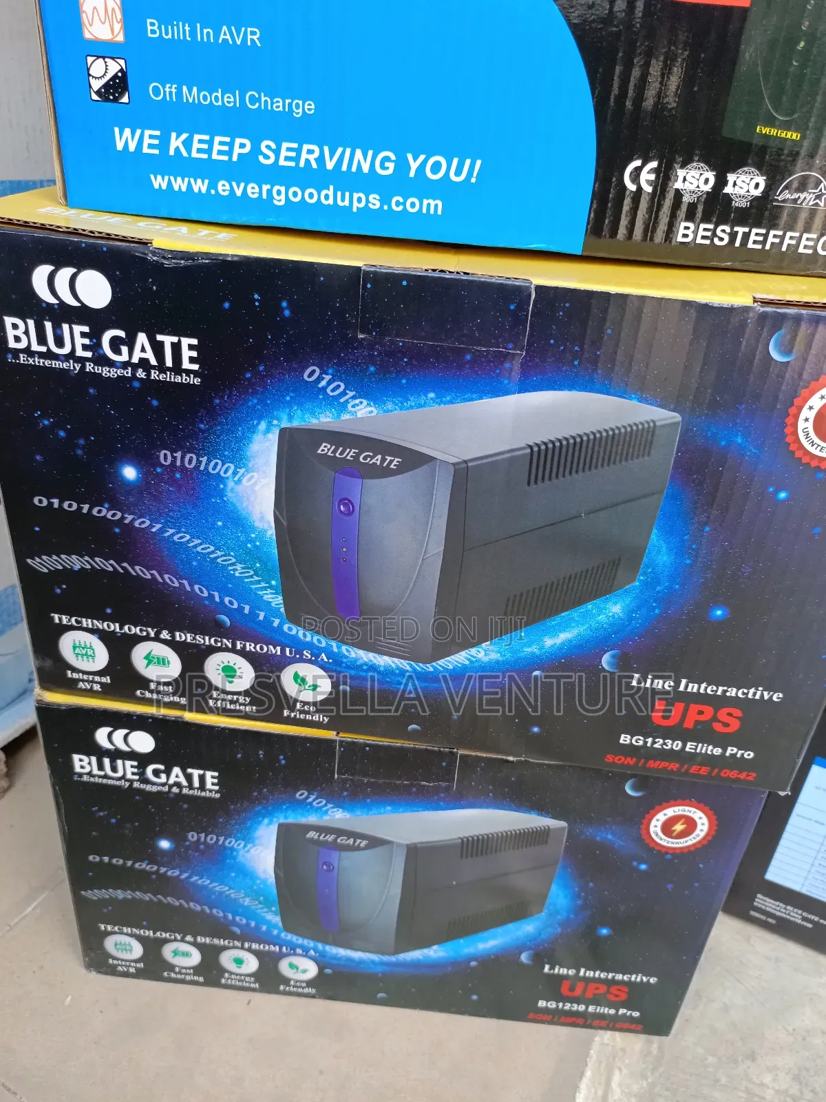 Bluegate 1.2kva Ups (1230) Line Interactive